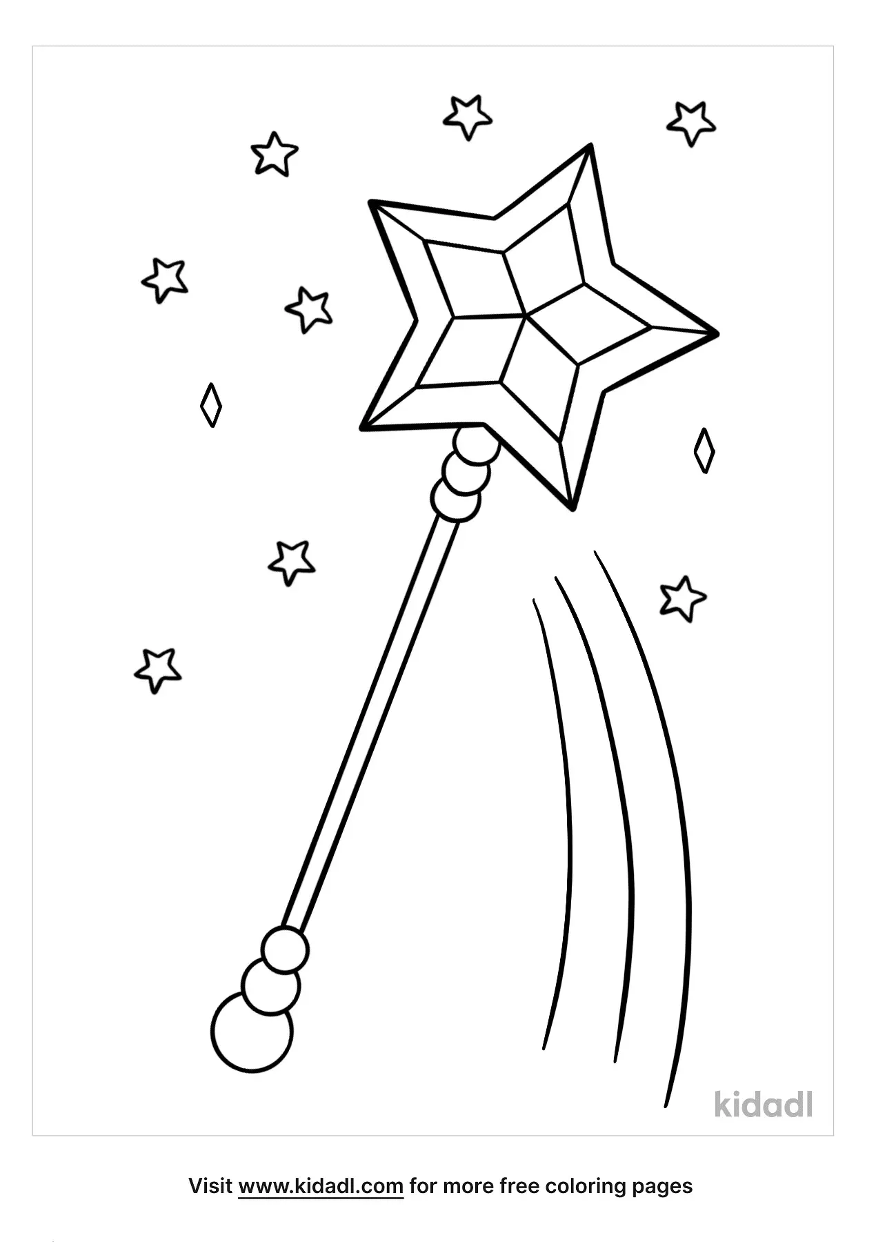 Collection 83 Best Magic Wand Coloring Pages Free To Print And Download Shill Art
