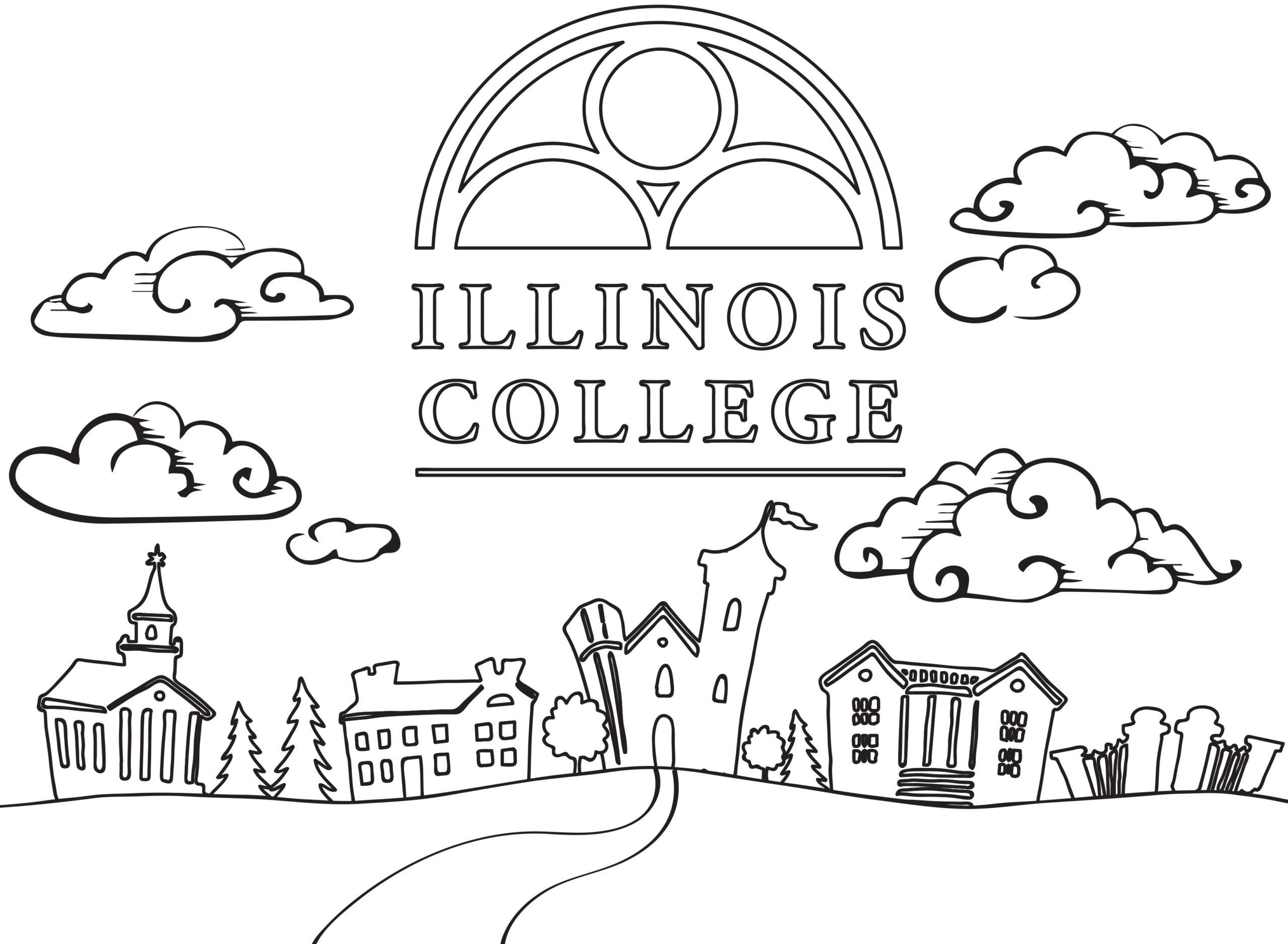 College Coloring Pages