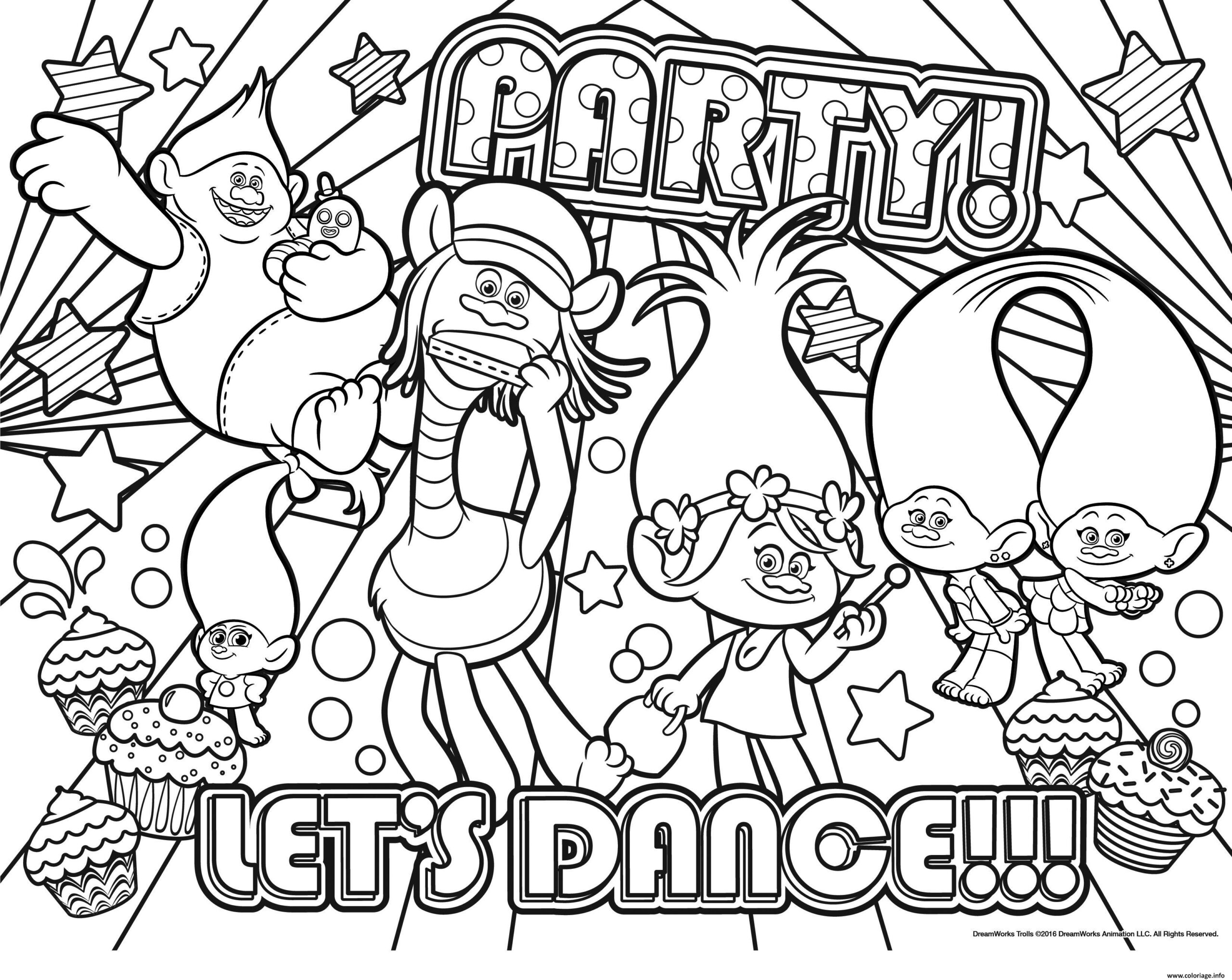 Party Coloring Pages