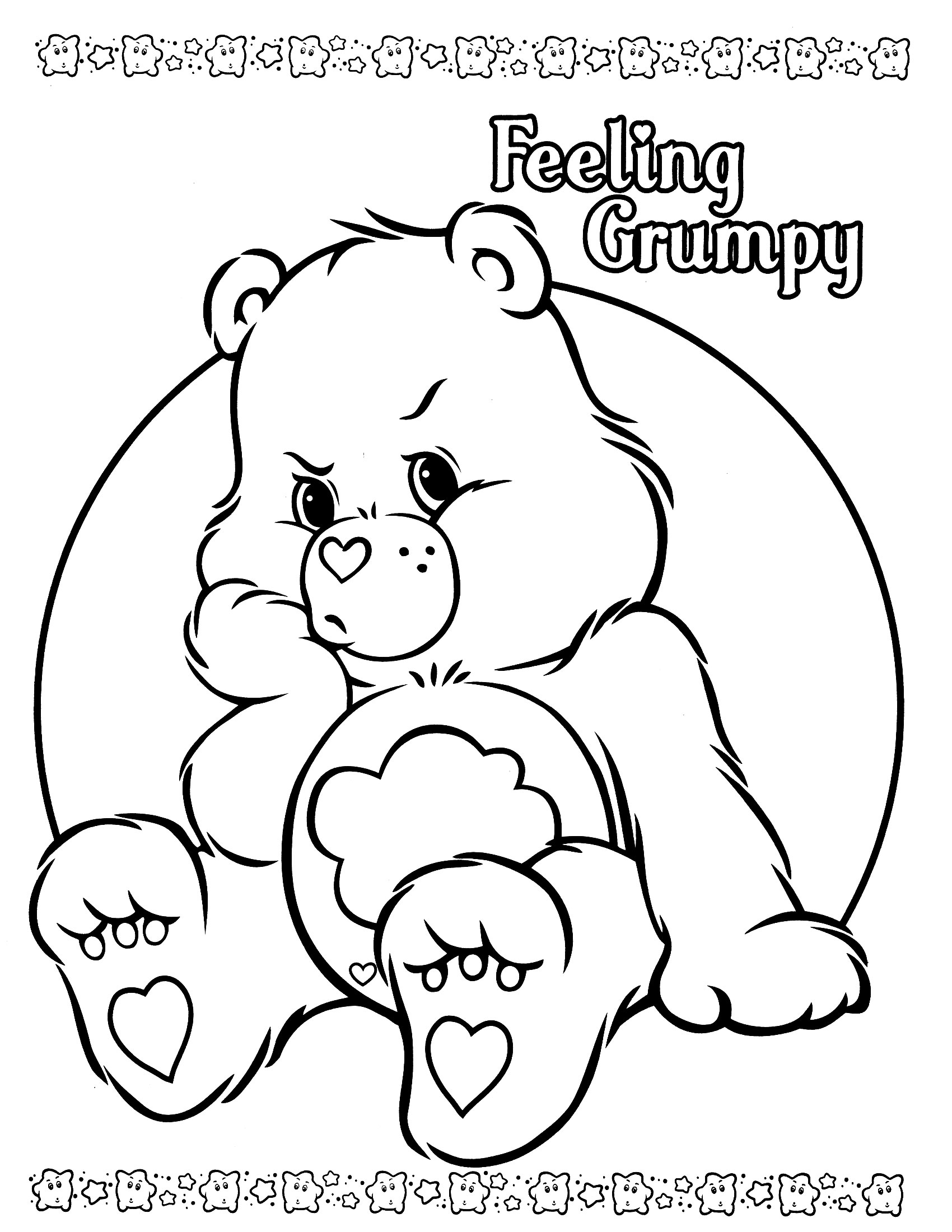 Care Bear Coloring Page