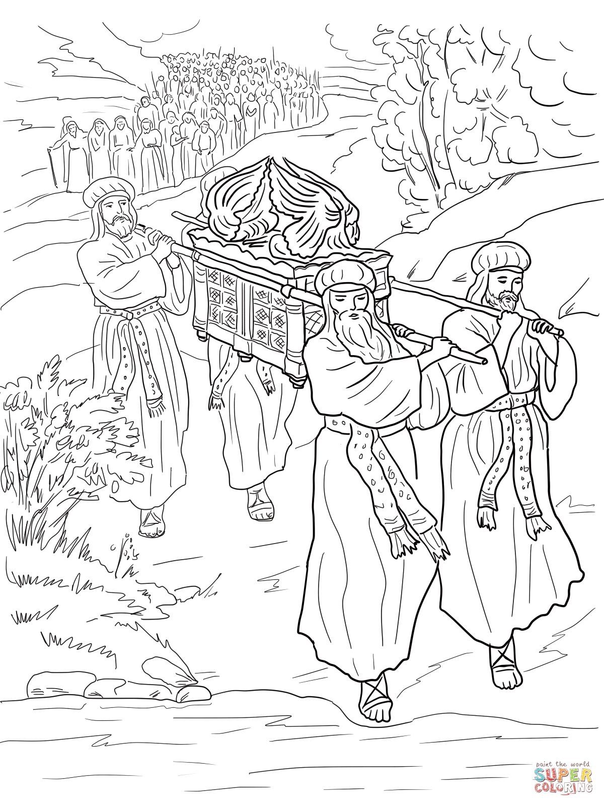 Coloring Page For Rahab Coloring Home