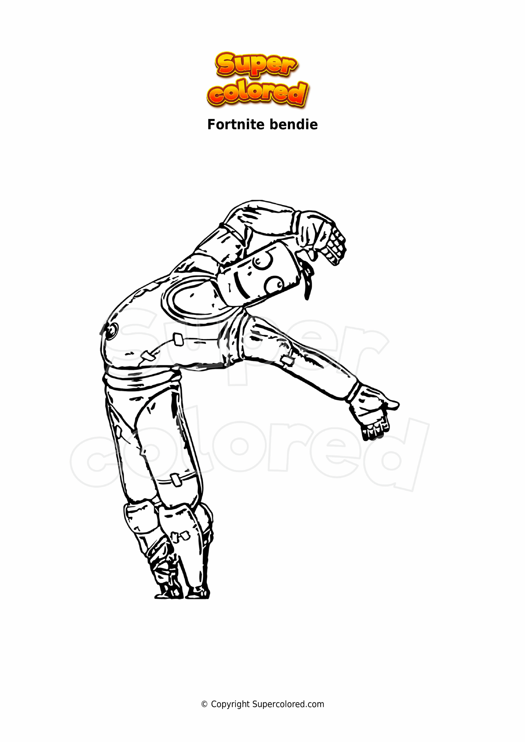 Coloring Page Fortnite Rebirth Raven Supercolored