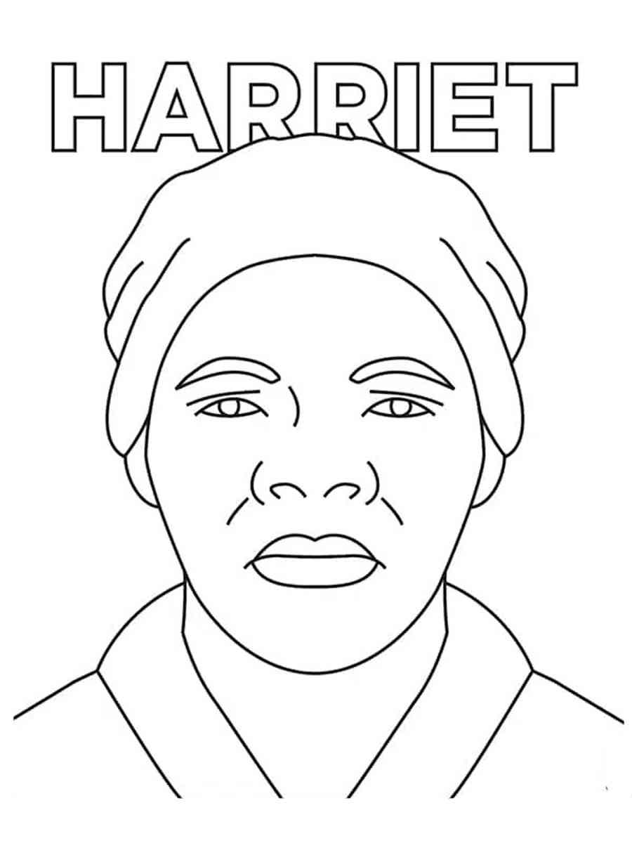 Coloring Pages About Harriet Tubman