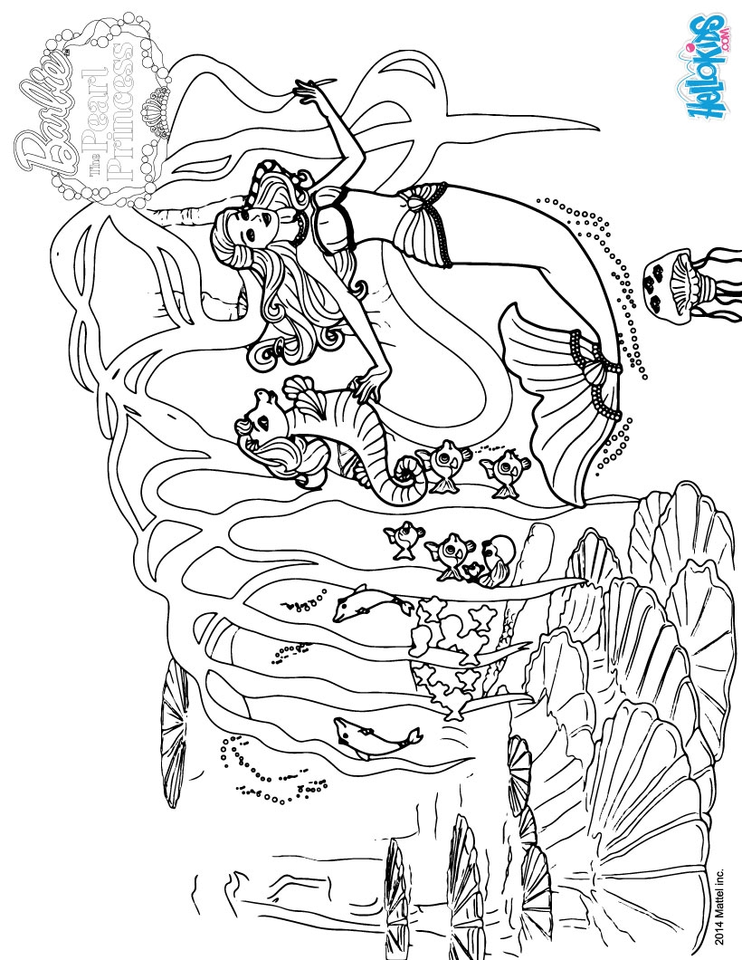 Coloring Pages Barbie Life In The Dreamhouse Barbie In The Dream House Coloring Pages