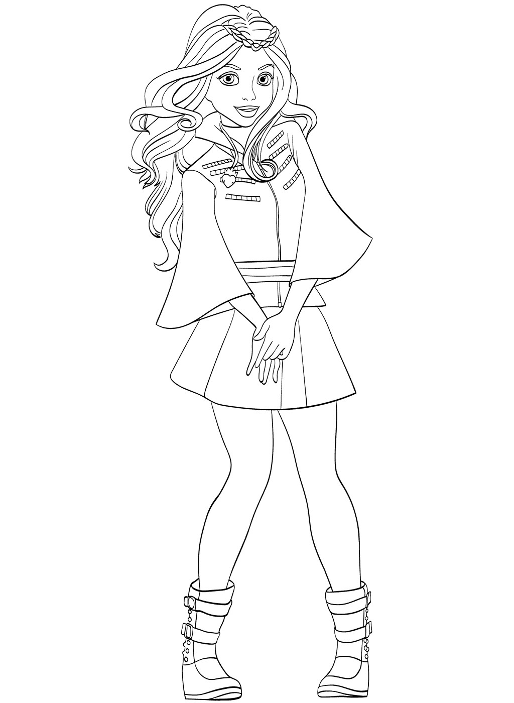 Coloring Pages Descendants 2 At GetDrawings Free Download