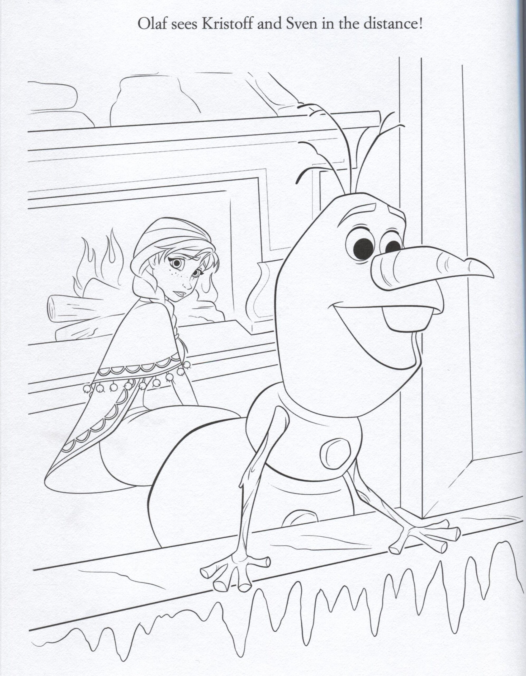Frozen Movie Coloring Pages