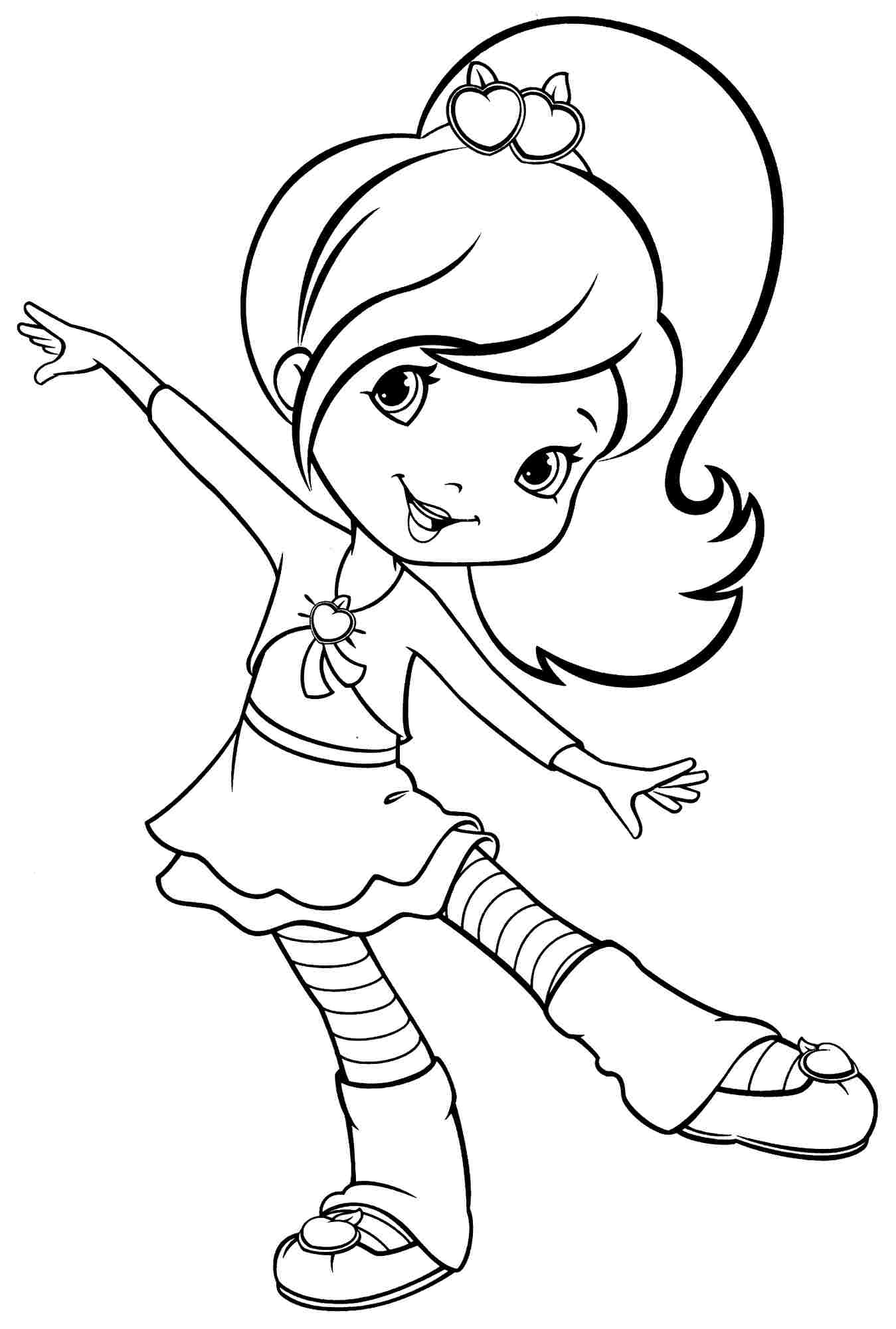 It's A Girl Coloring Pages
