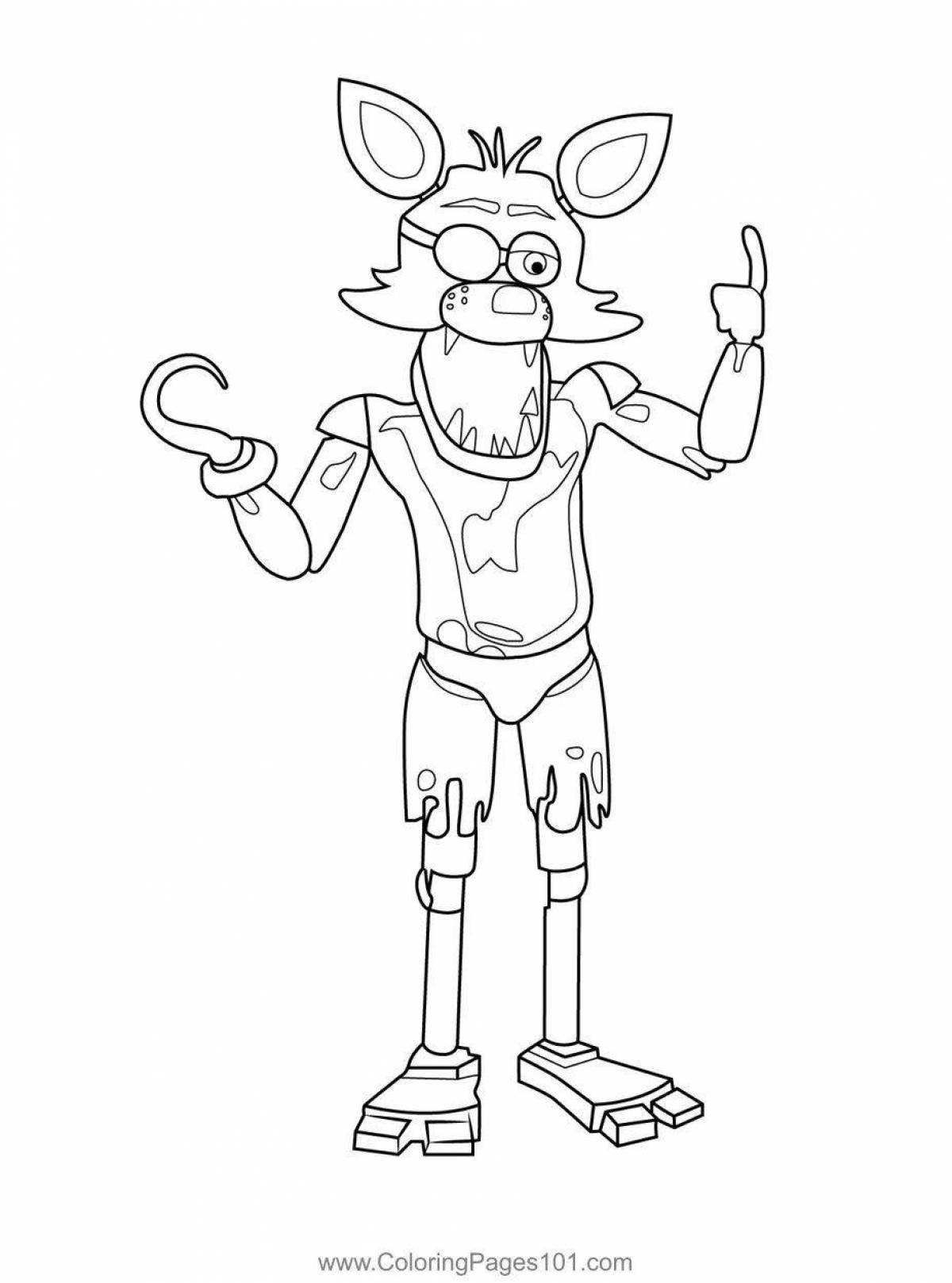 Coloring Pages Lolbit 17 Pcs Download Or Print For Free 25389
