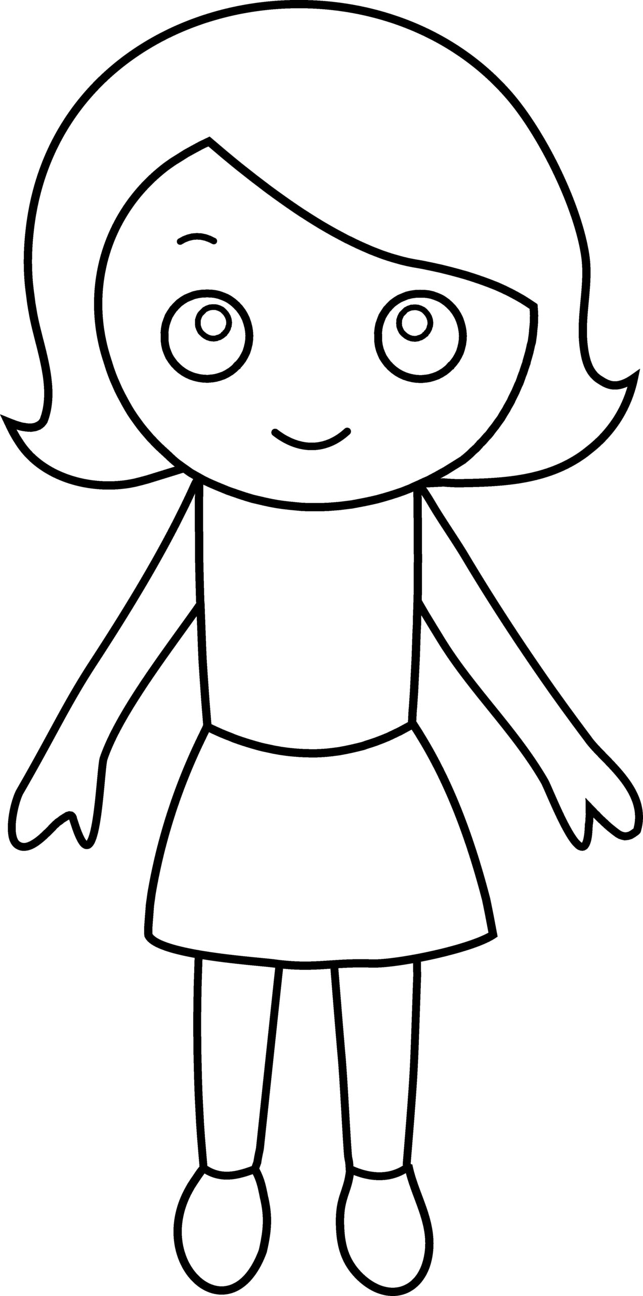 Coloring Pages Of A Little Girl At GetColorings Free Printable Colorings Pages To Print