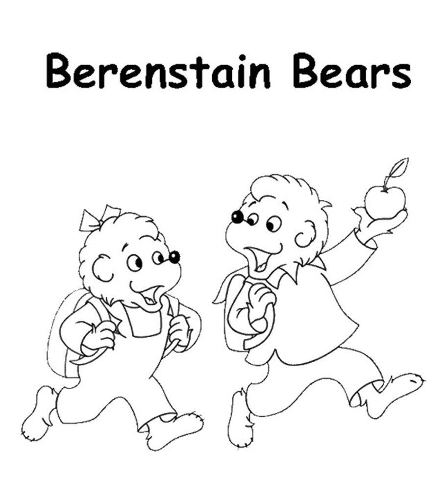 Coloring Pages Of Berenstain Bears