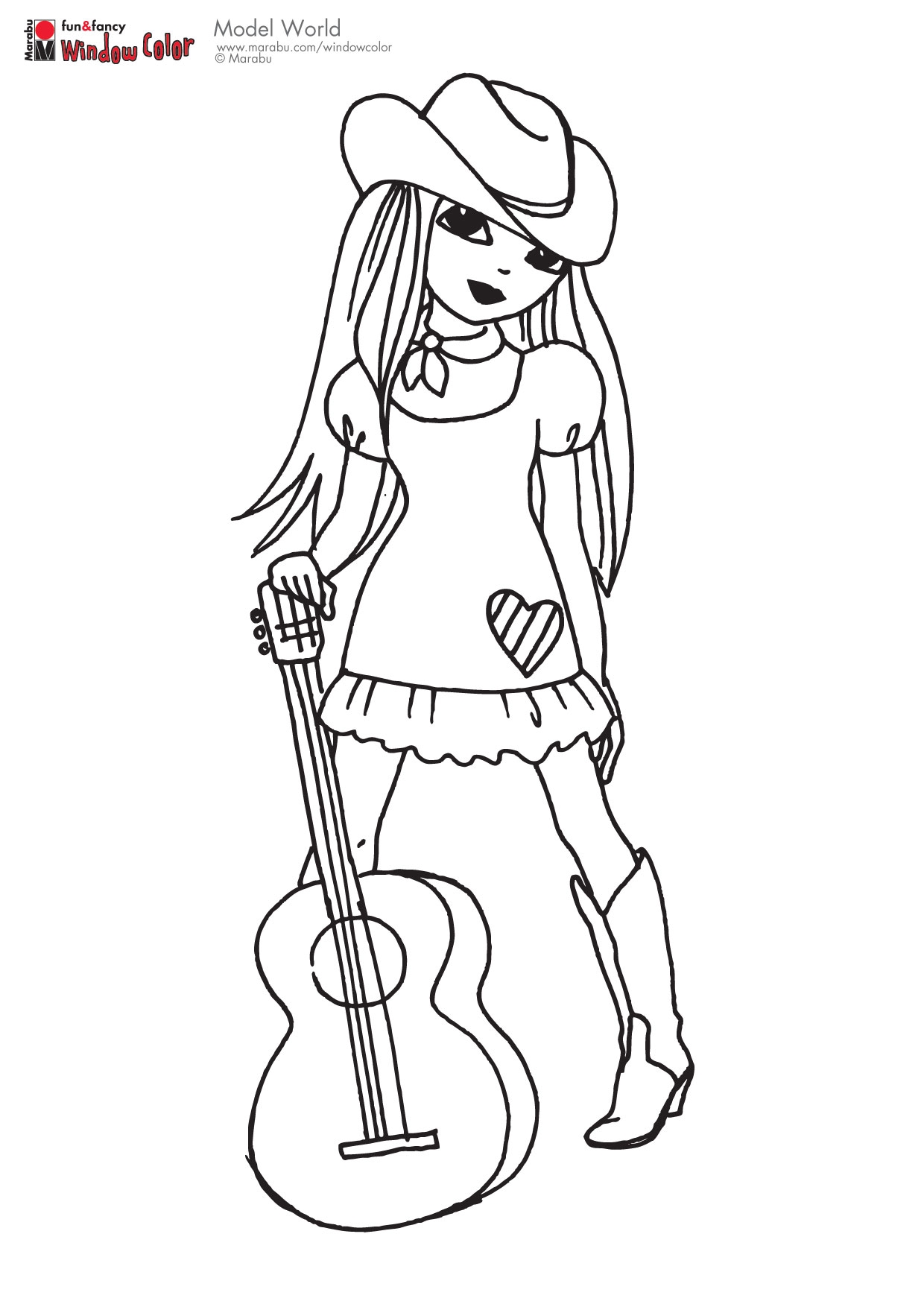 Coloring Pages Of Cowgirls Coloring Pages