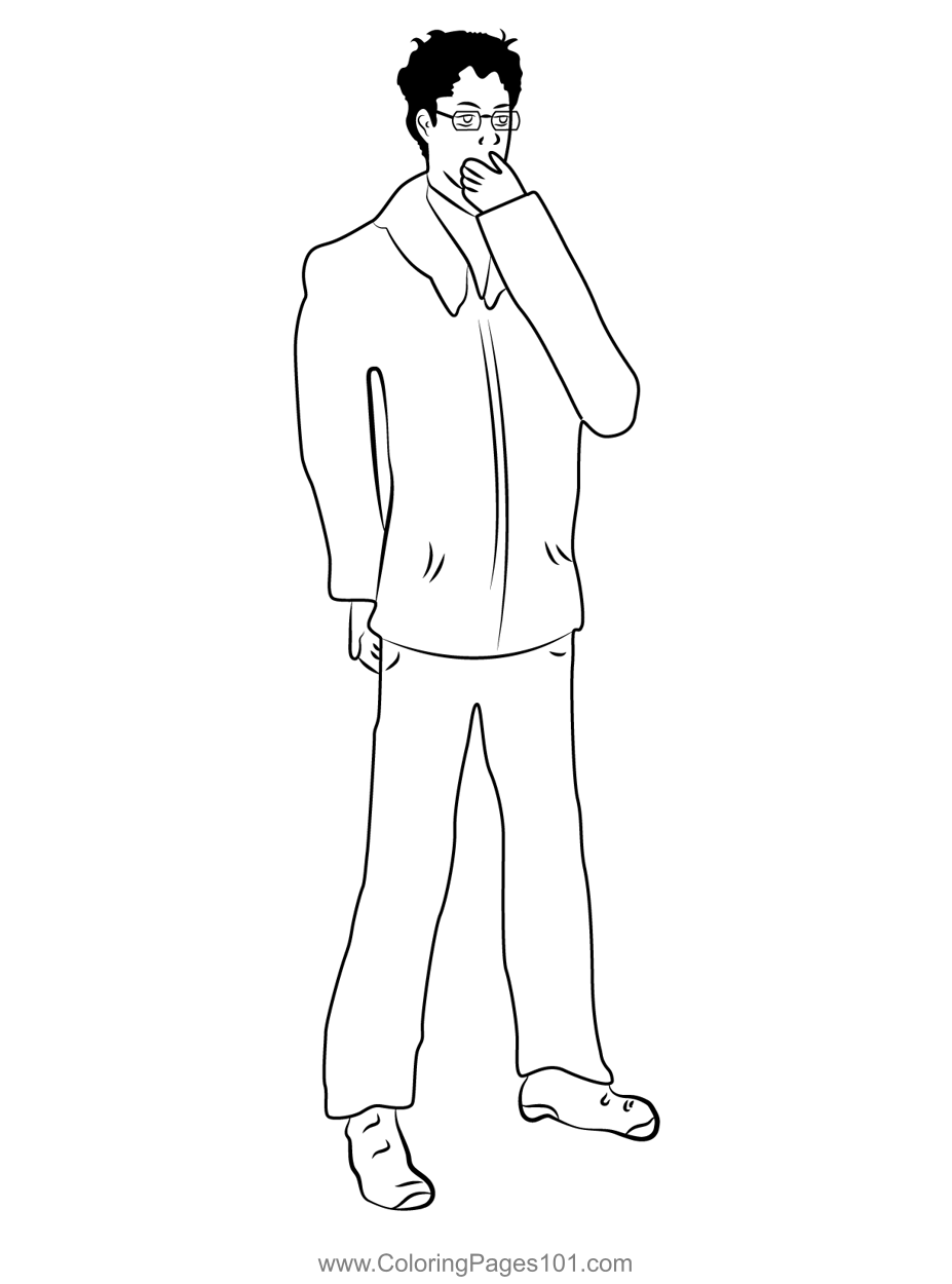 Coloring Pages Of Men