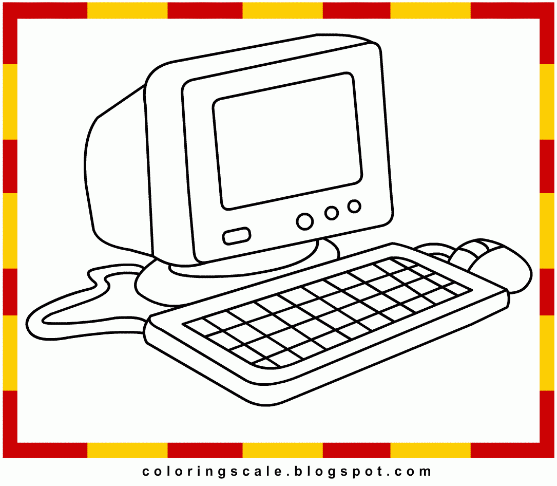 Coloring Pages Printable For Kids Computer Coloring Pages For Kids
