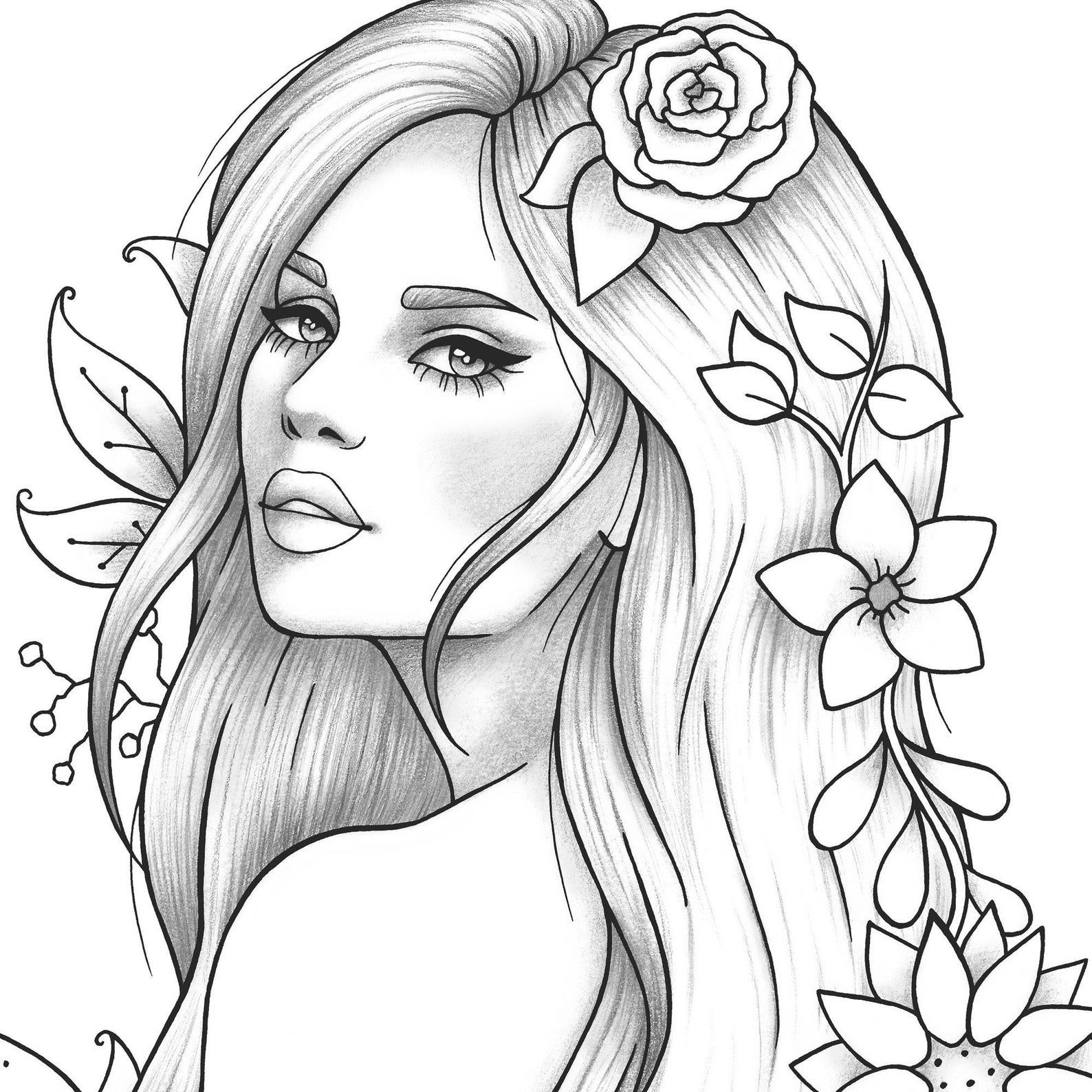 Coloring Pages Printable Girls