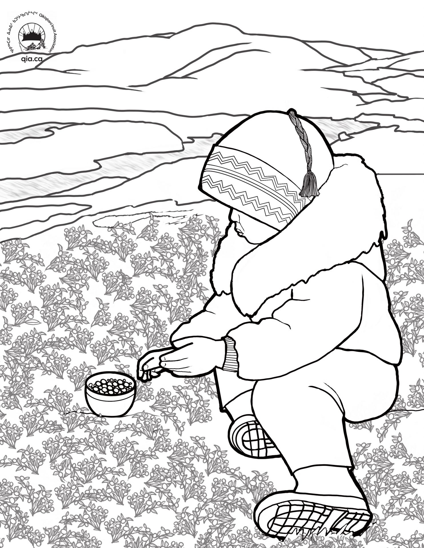 Colouring Book Pages QIA