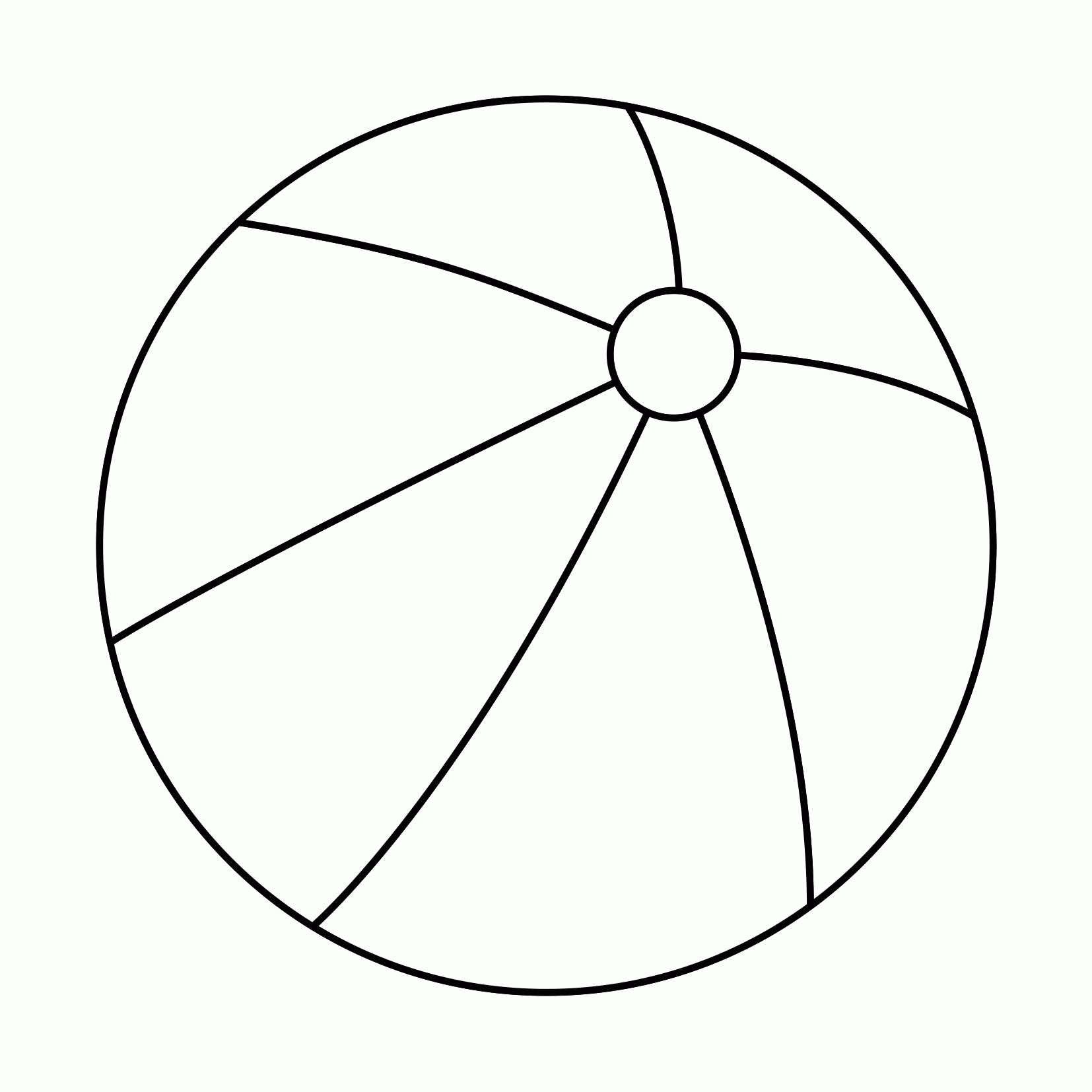 Ball Coloring Pages