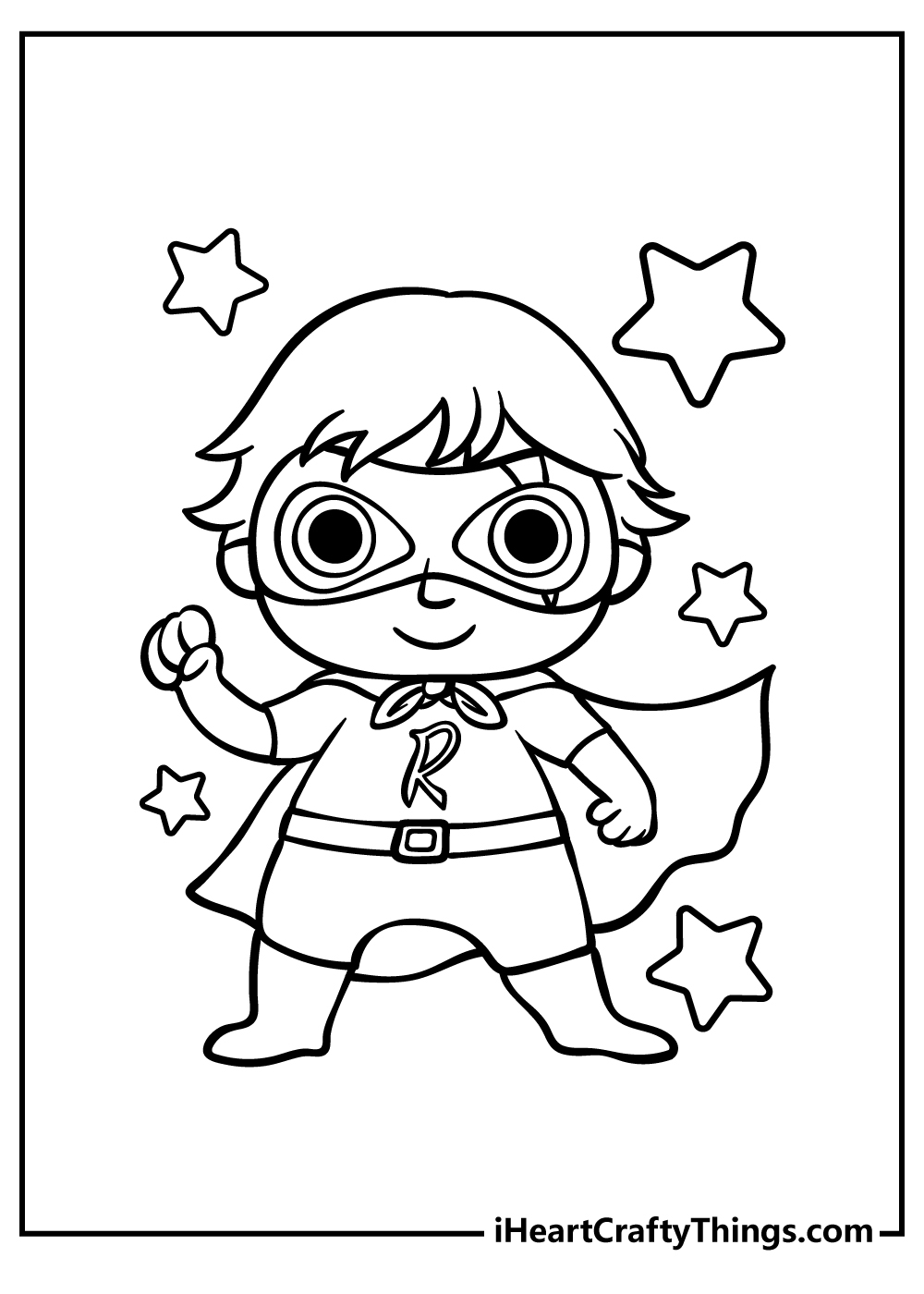 Combo Panda Coloring Pages
