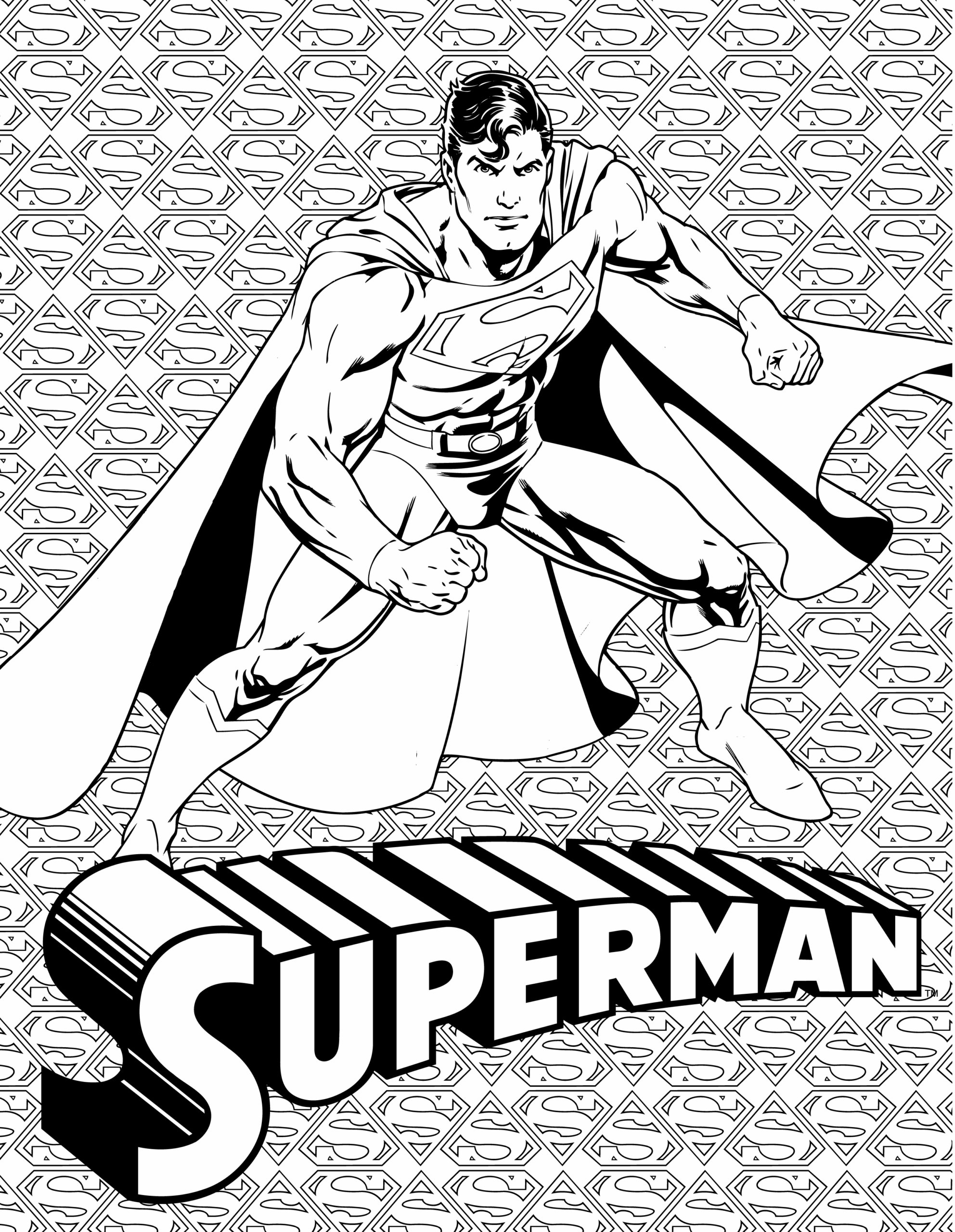 Comic Book Pages Superhero Coloring Pages Adult Coloring Pages