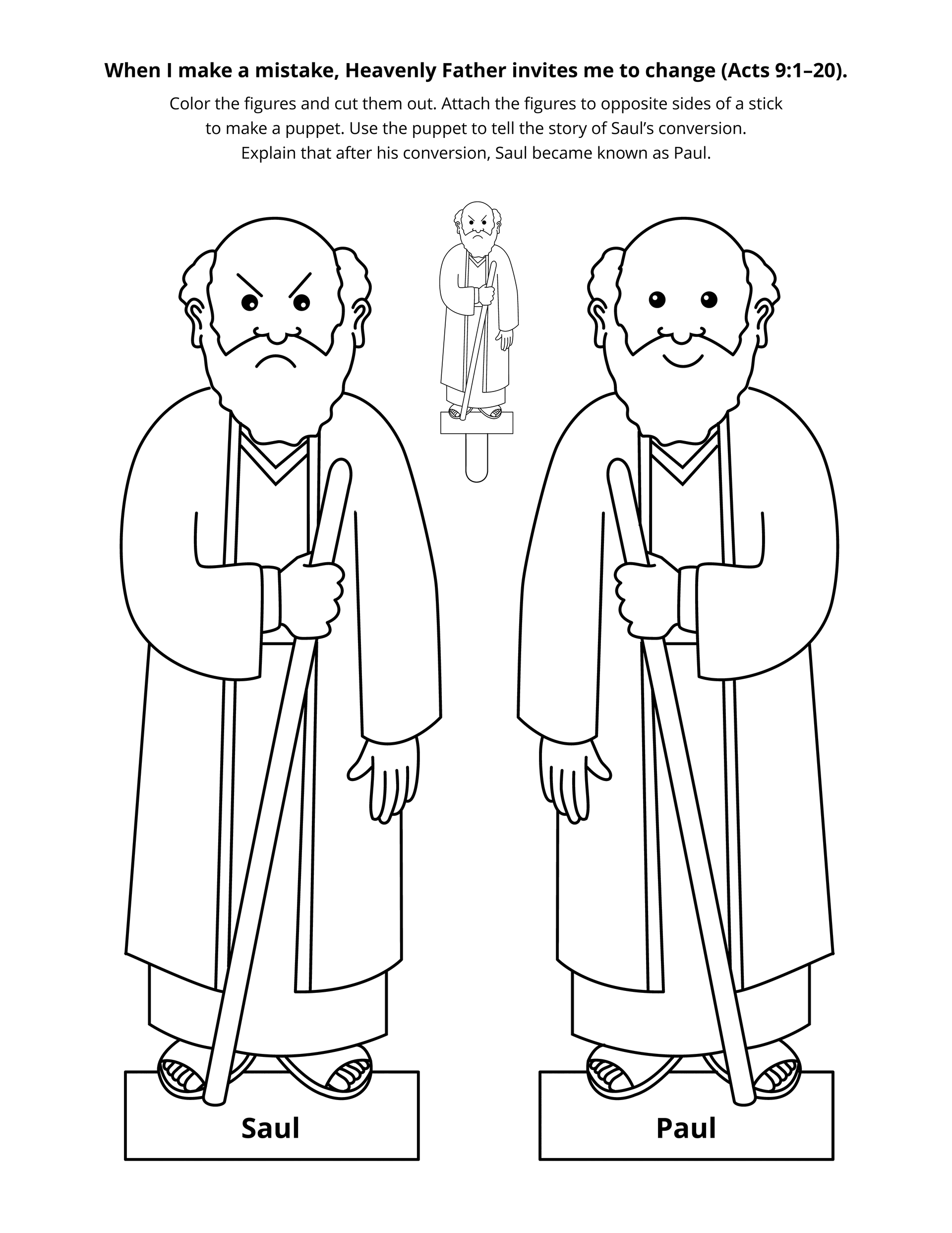 Conversion Saul And Paul