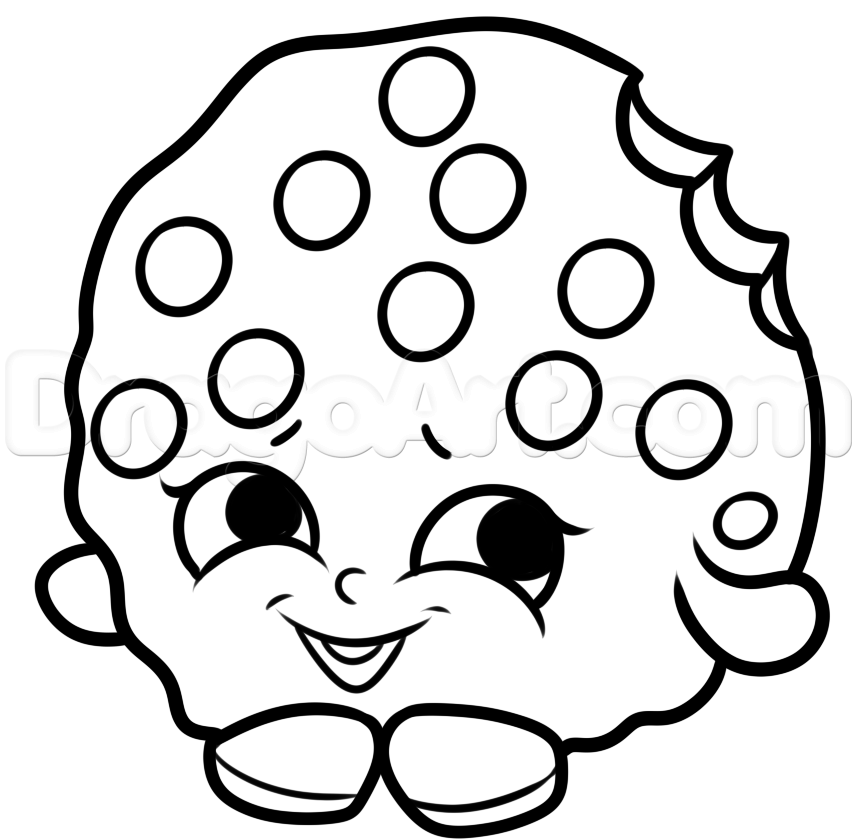 Cookie Coloring Page Printable