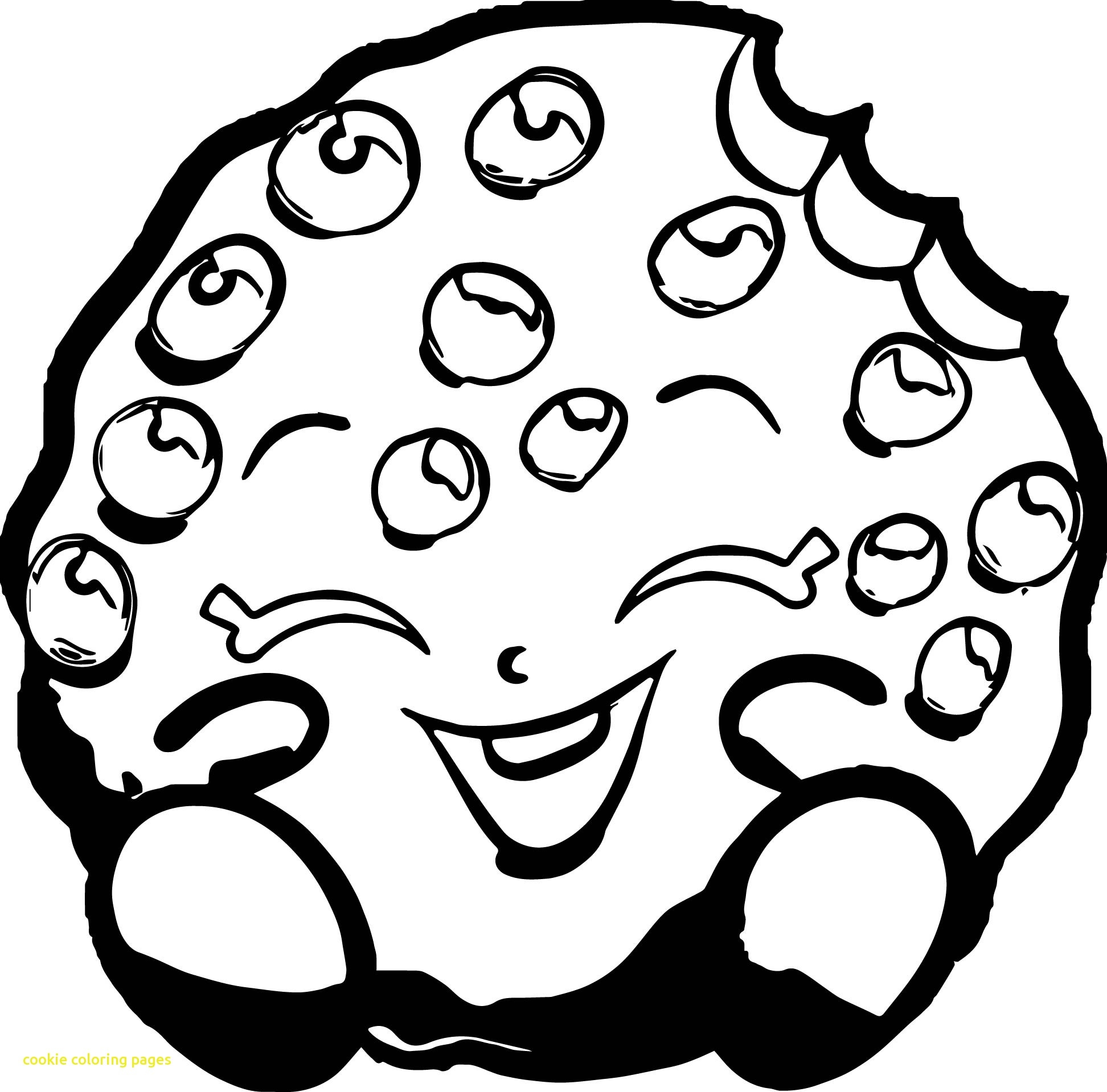 Cookie Coloring Pages