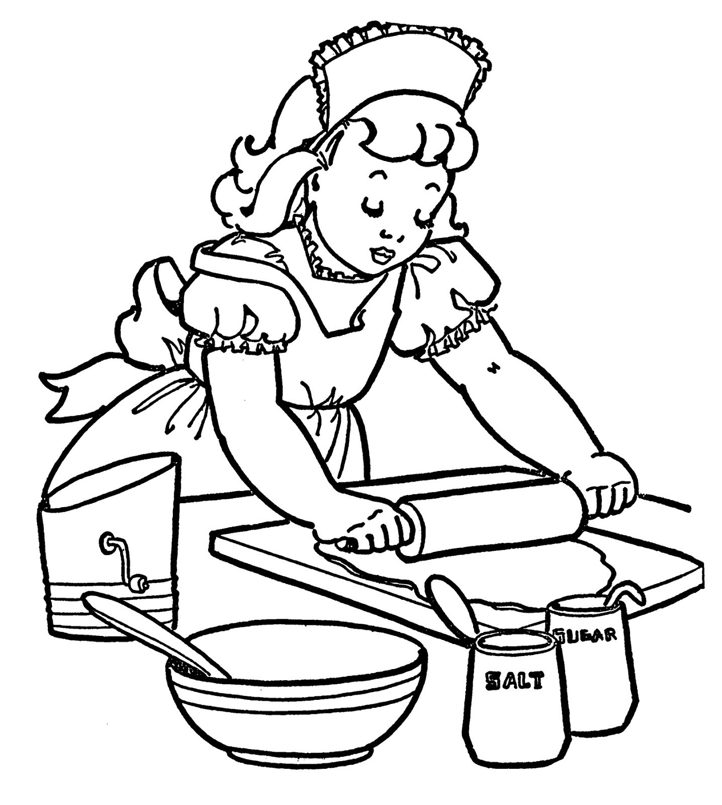 Cooking Coloring Pages Printable At GetColorings Free Printable Colorings Pages To Print