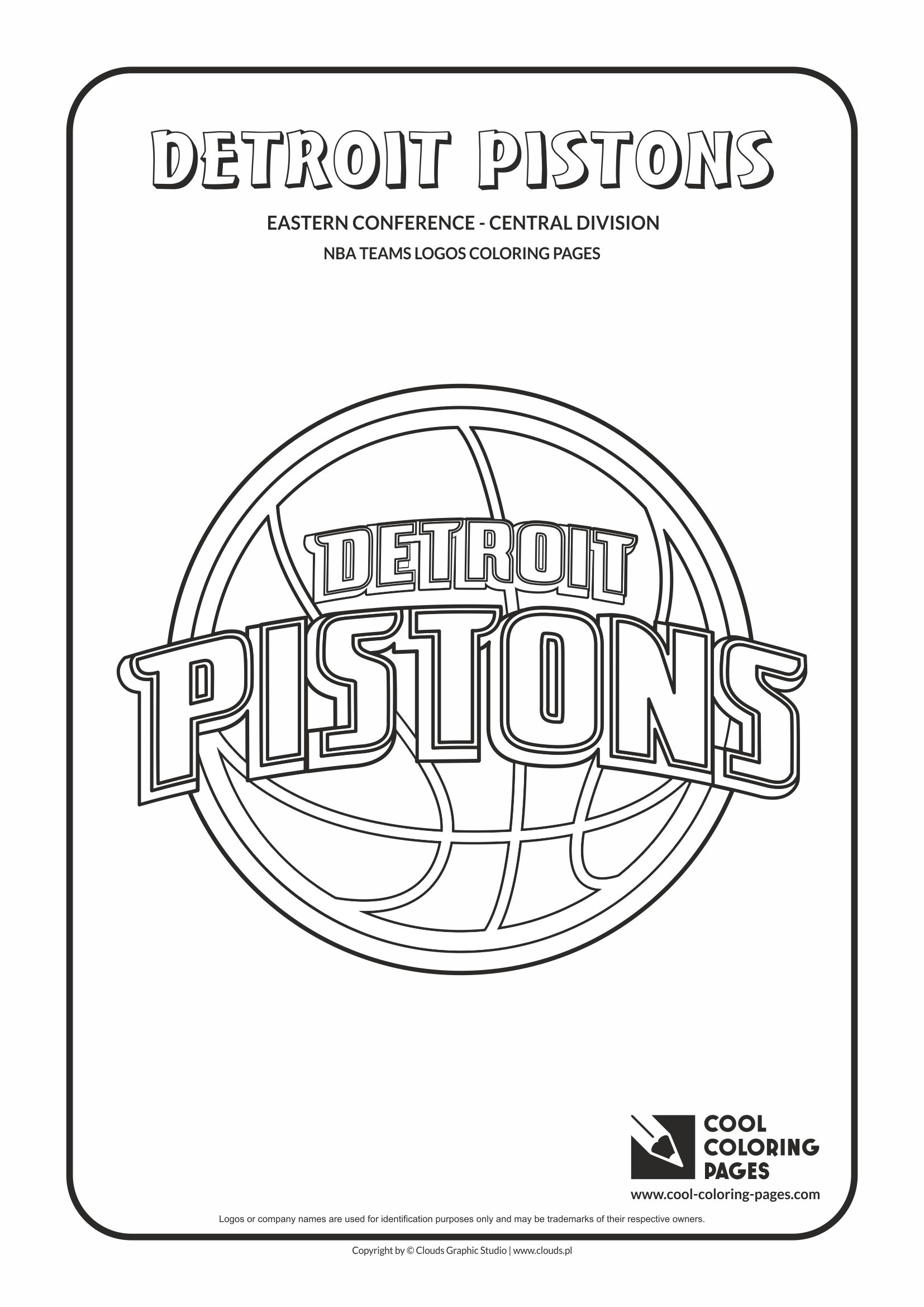 Nba Logo Coloring Page