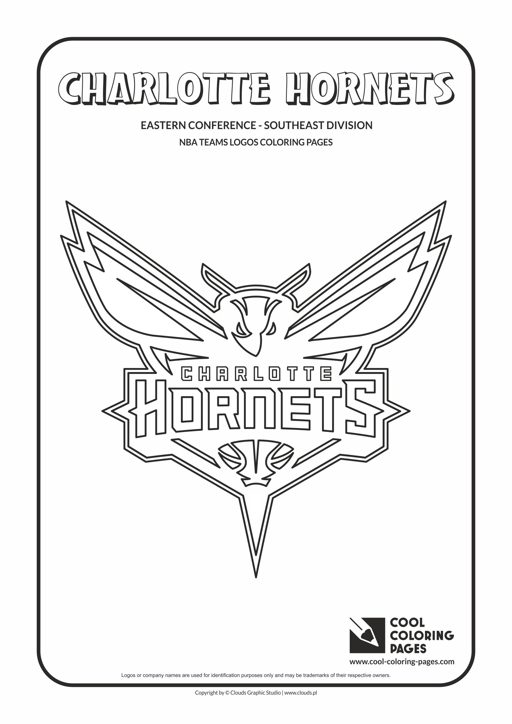 Cool Coloring Pages NBA Teams Logos Coloring Pages Cool Coloring Pages Free Educational