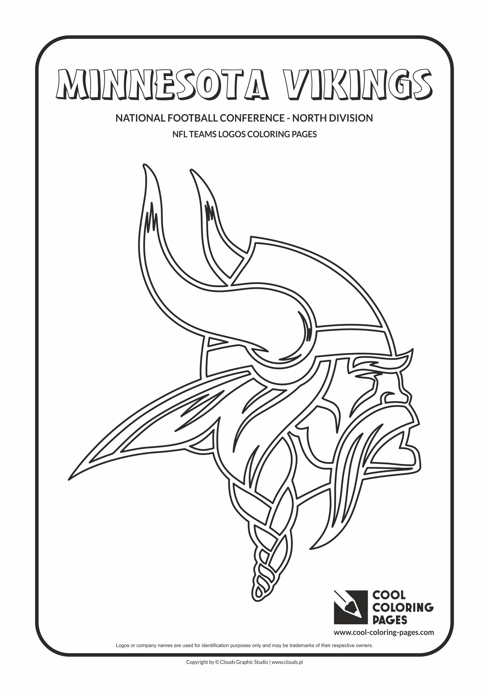 Cool Coloring Pages NFL Teams Logos Coloring Pages Cool Coloring Pages Free Educational