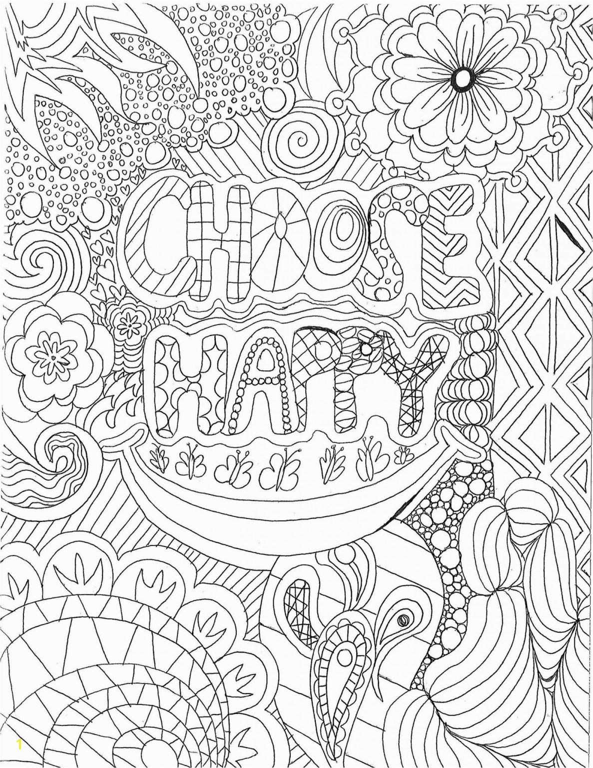 Coping Skills Coloring Pages
