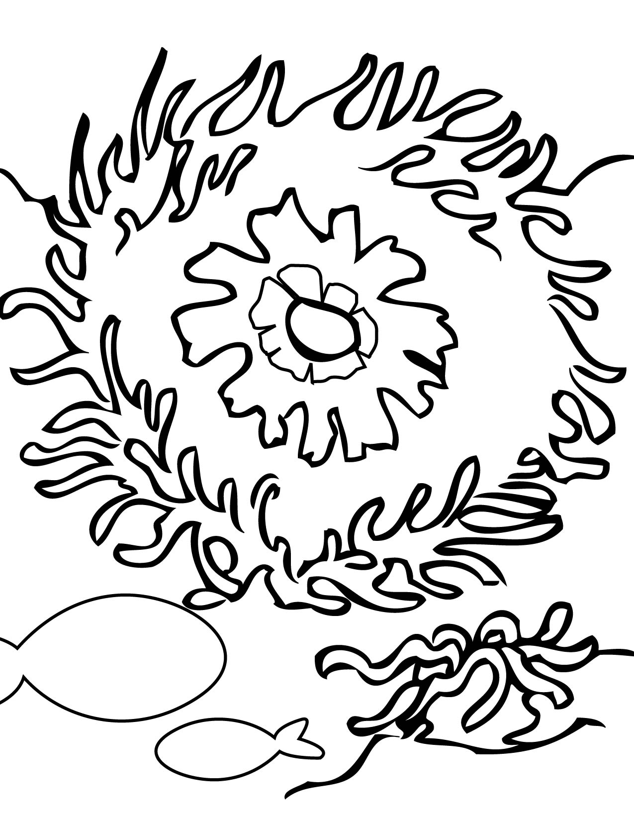 Coral Coloring Pages To Download And Print For Free