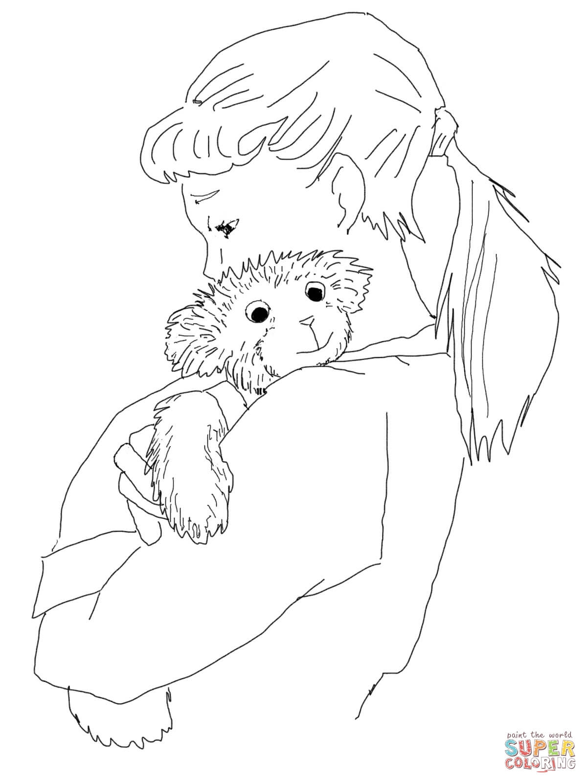 Corduroy The Bear Coloring Pages Coloring Home