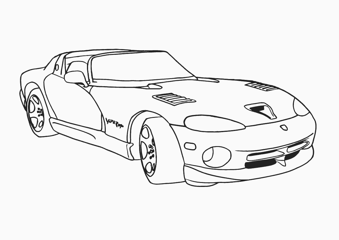 Corvette Coloring Pages