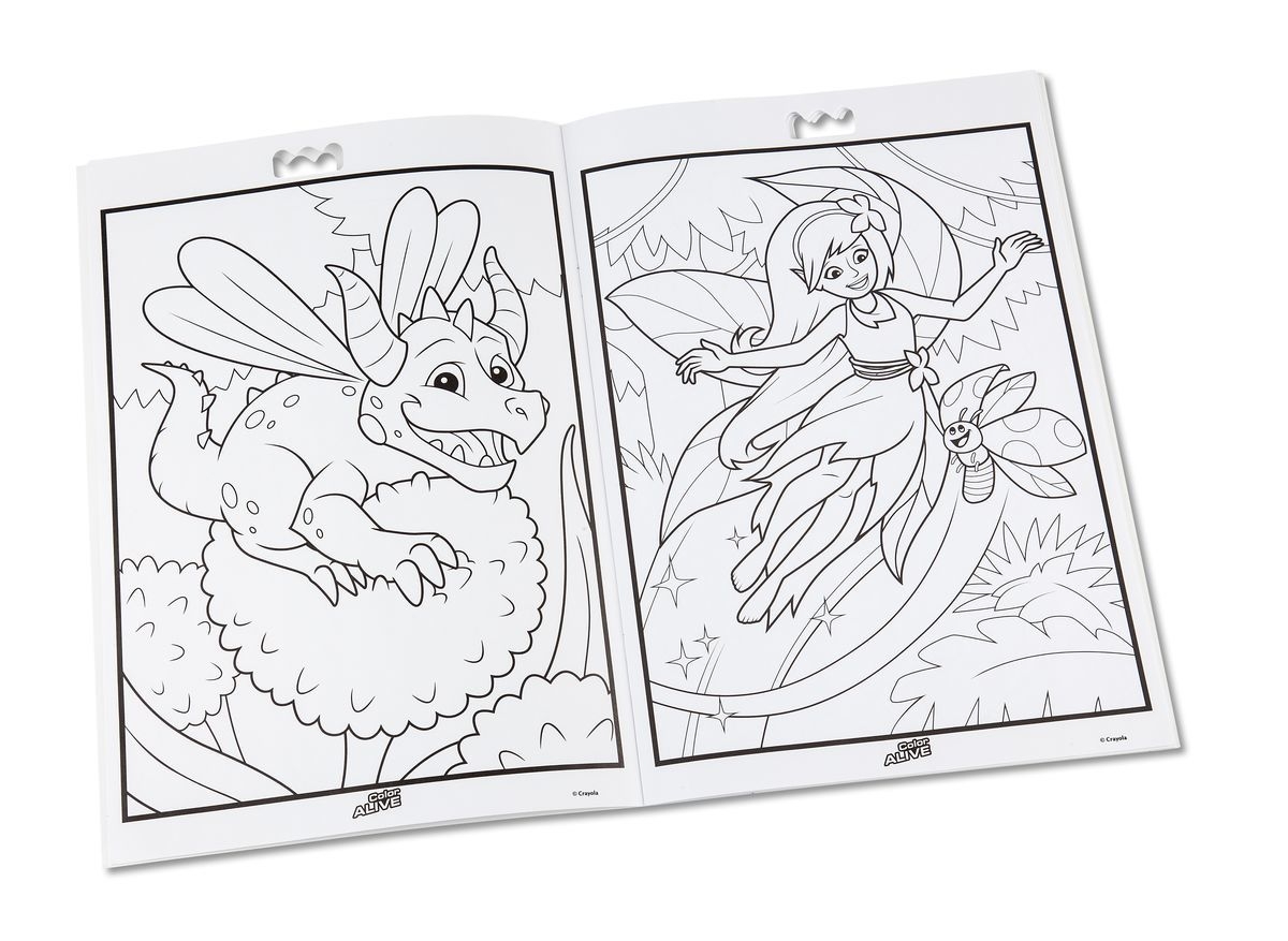 Crayola Color Alive Coloring Pages Barbie