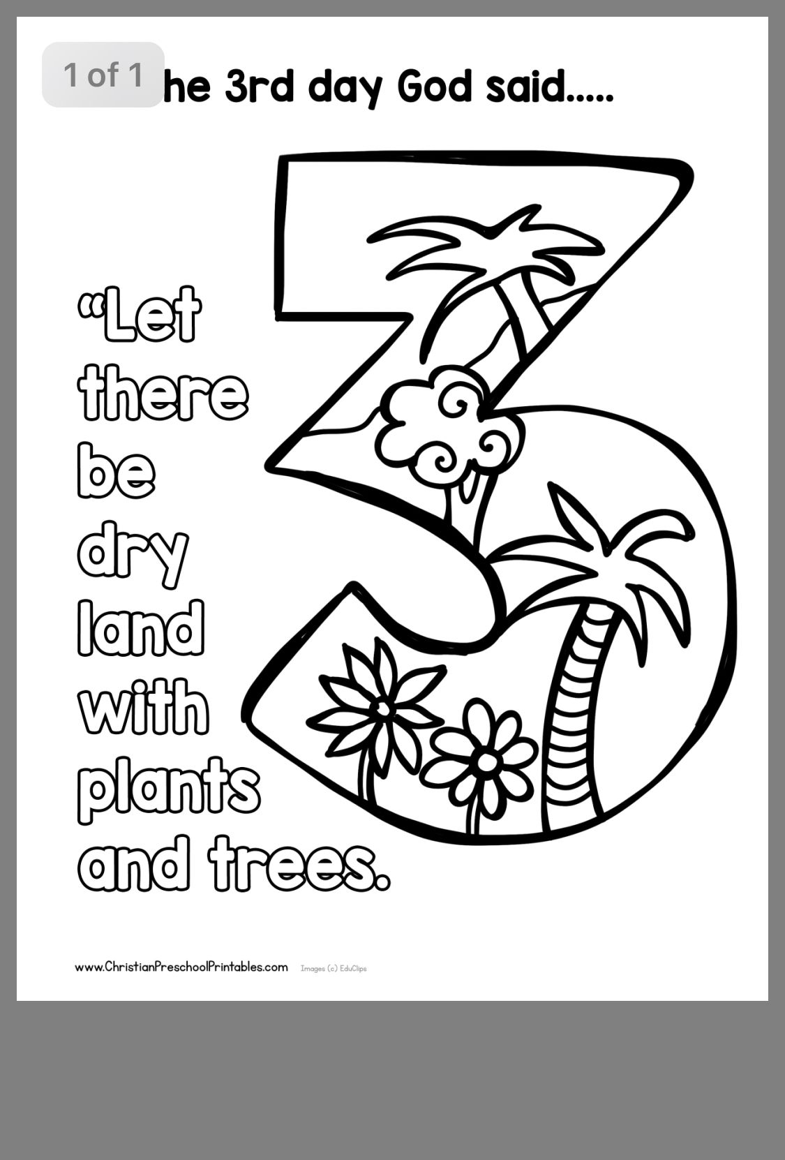 Creation Coloring Pages Free Printable Printable Word Searches