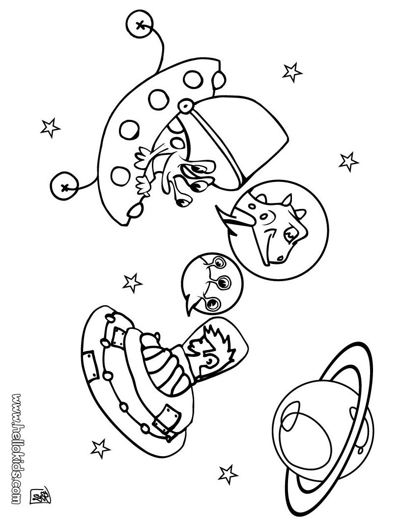 Creative Galaxy Coloring Pages