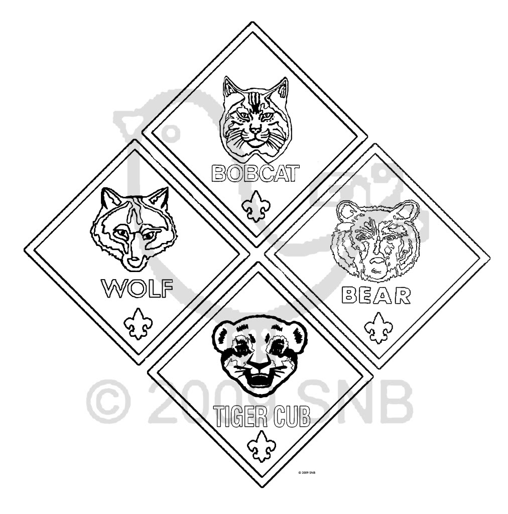 Cub Scout Coloring Pages At GetDrawings Free Download