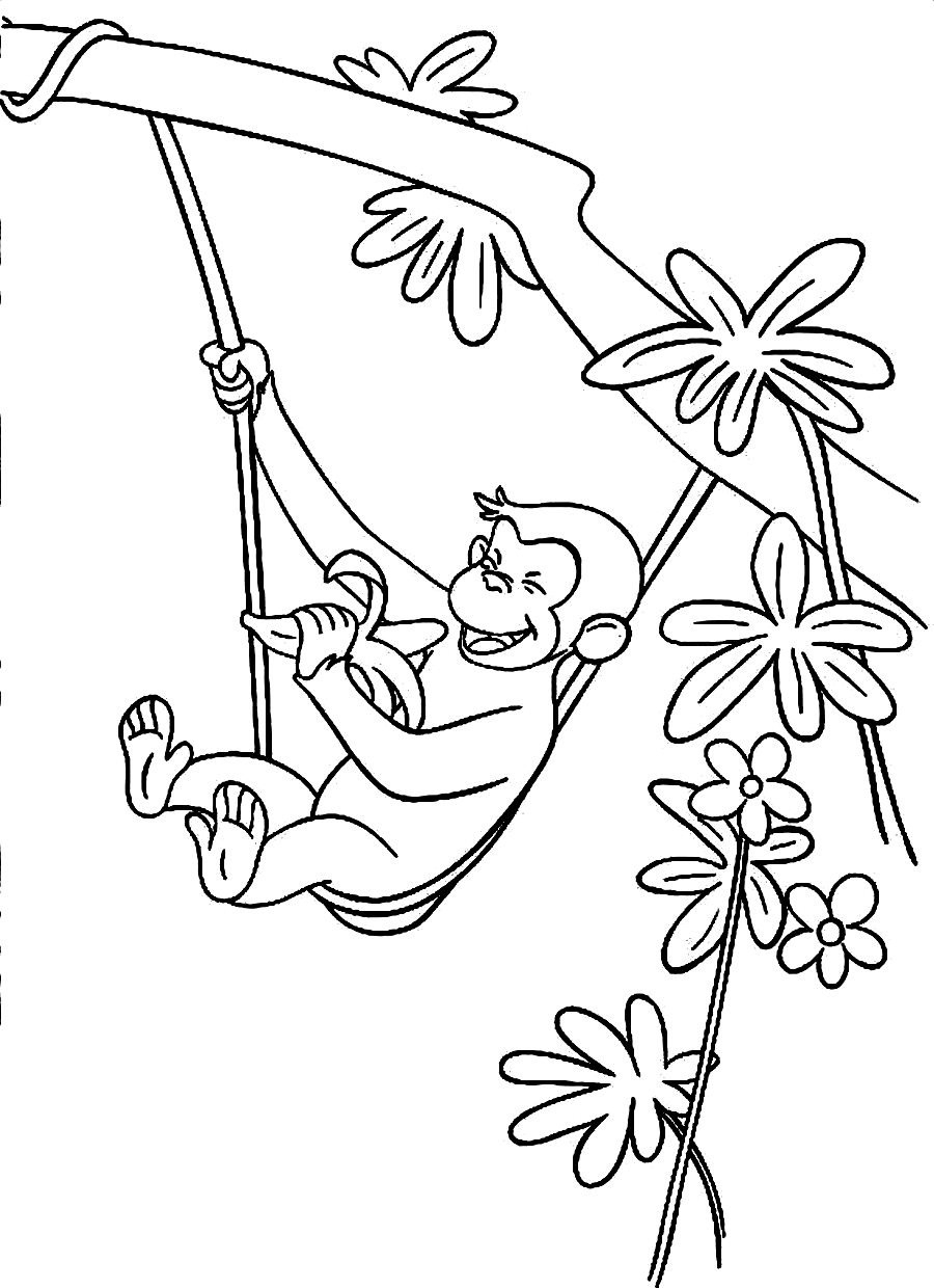Curious George Halloween Coloring Pages At GetColorings Free Printable Colorings Pages To