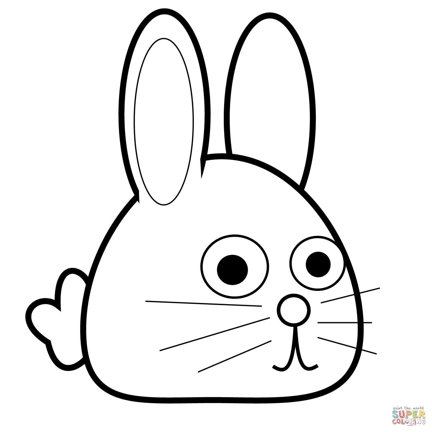 Coloring Page Bunny