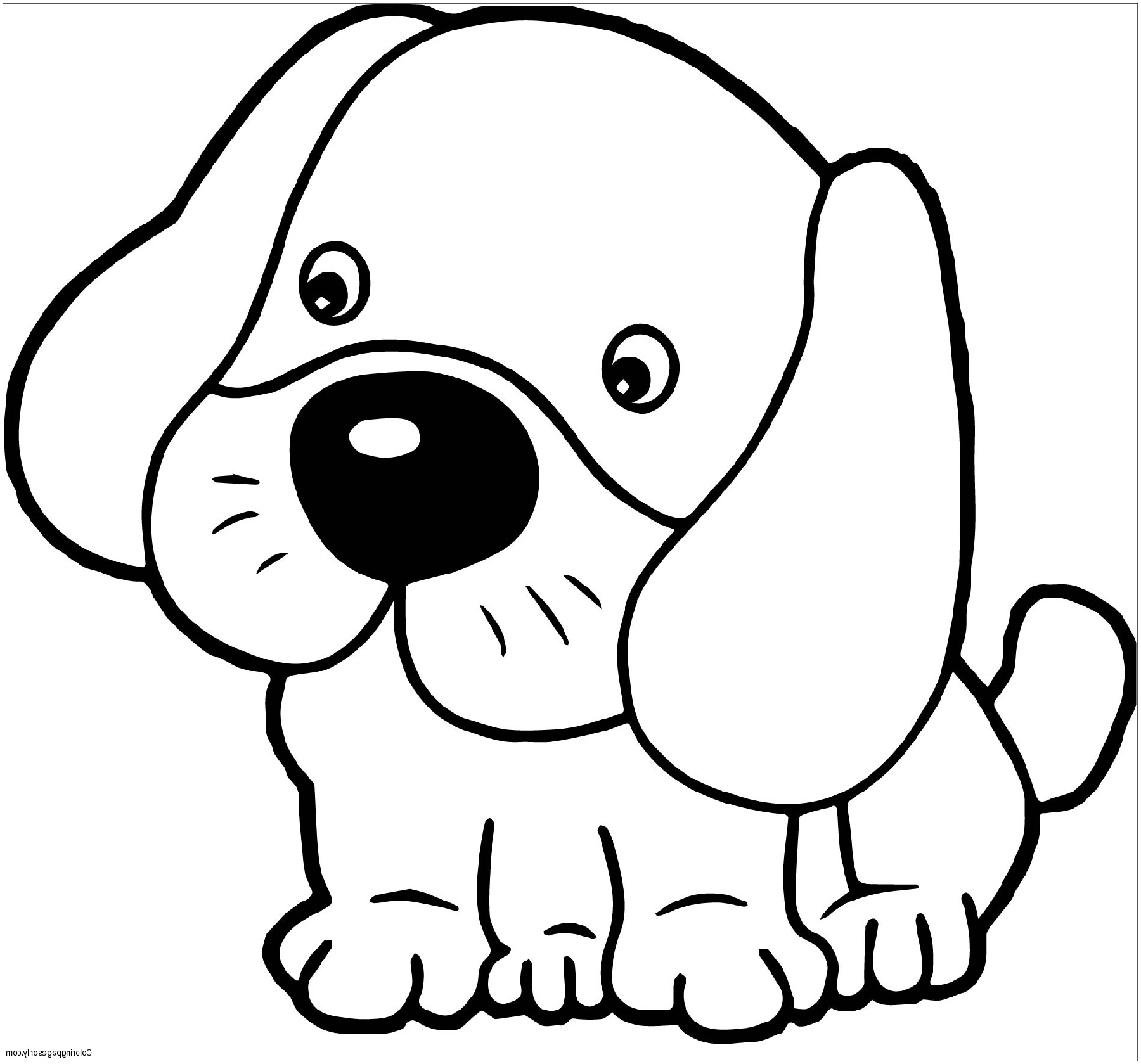 Puppy Coloring Pages For Free