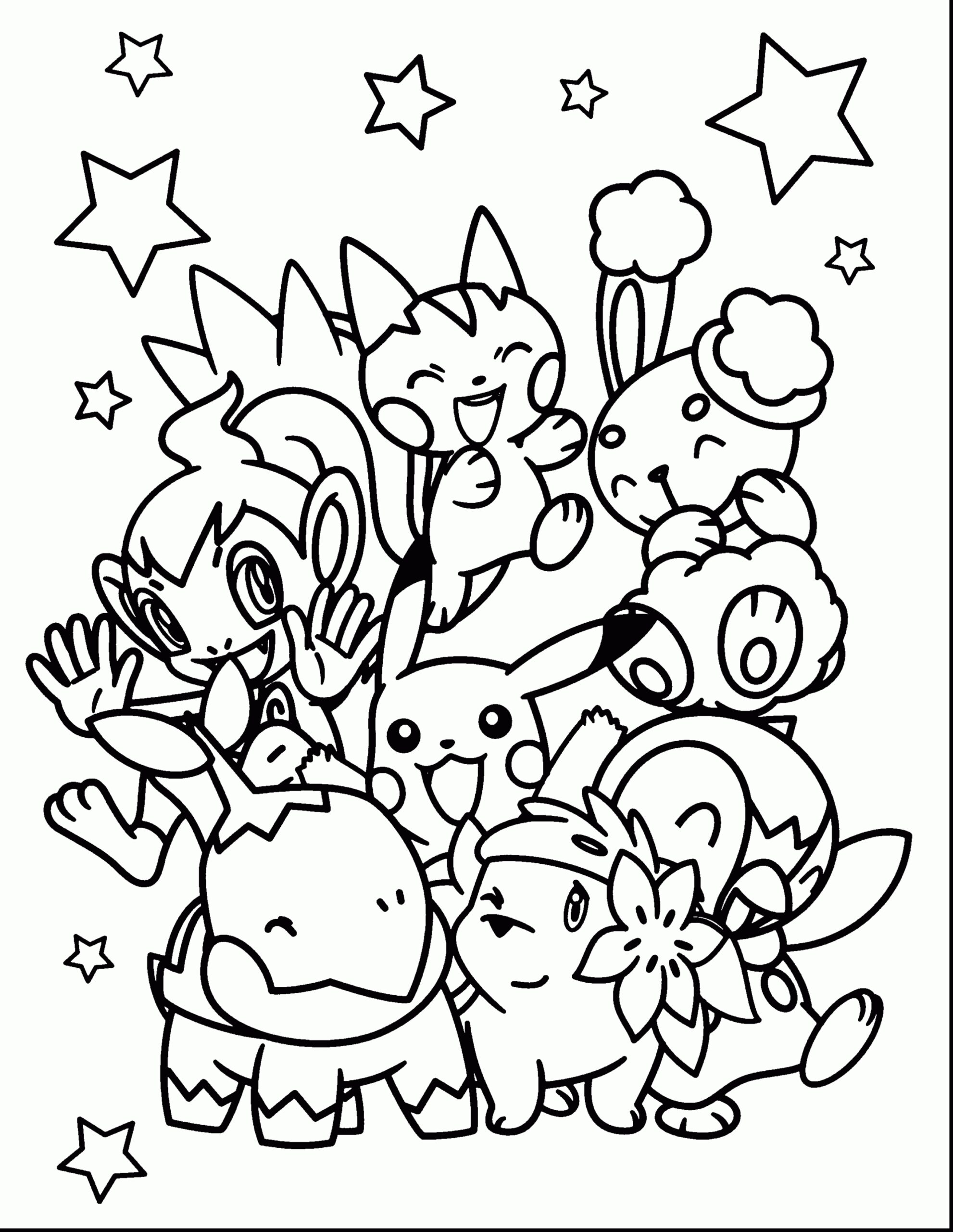 Cute Pokemon Coloring Pages At GetColorings Free Printable Colorings Pages To Print And Color