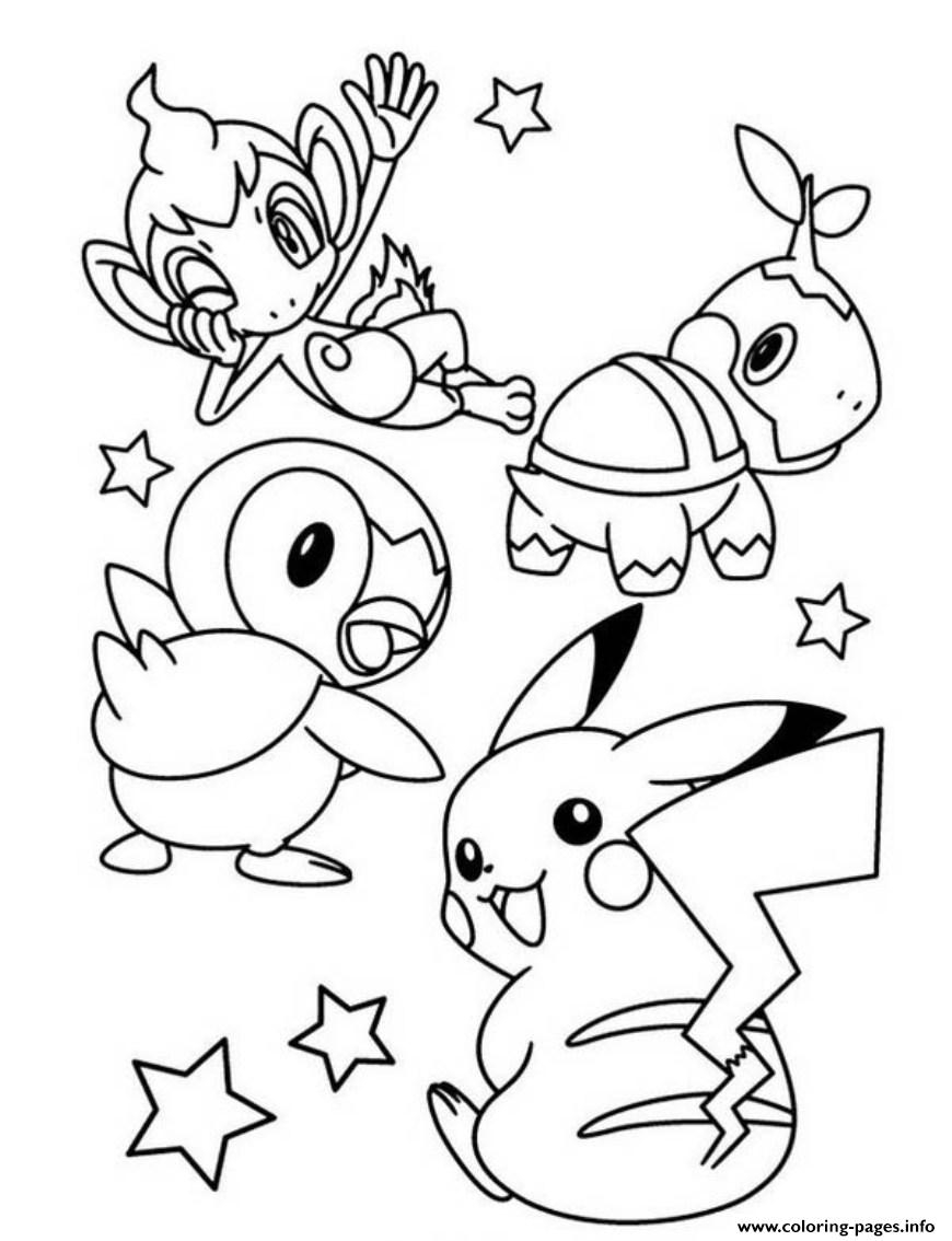 Cute Pokemon Pikachu S0e7f Coloring Pages Printable