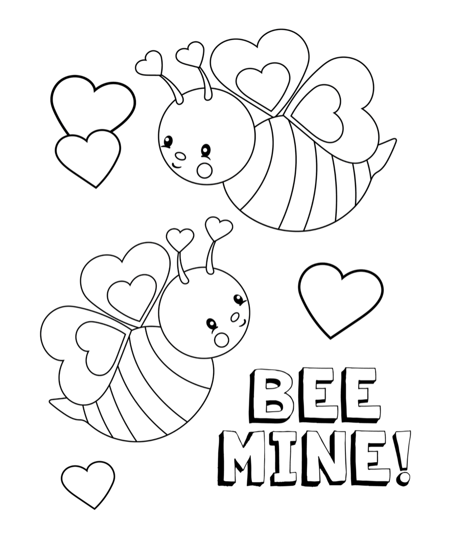 Valentines Day Coloring Pages Free