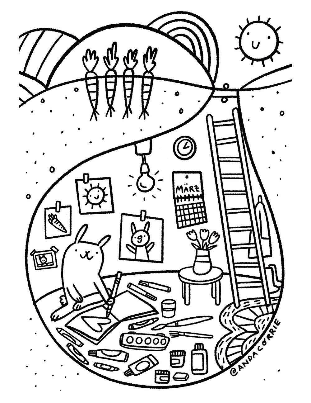Daily Coloring Pages
