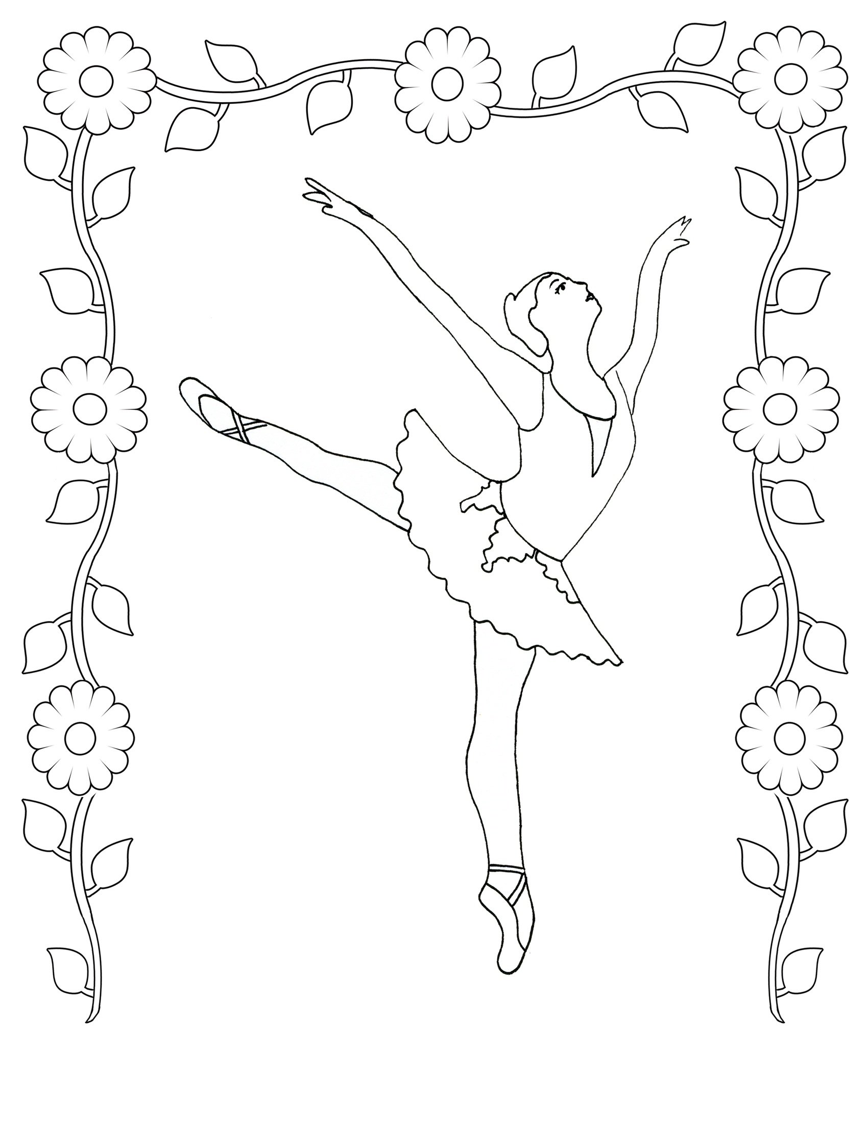 Dance Coloring Pages Best Coloring Pages For Kids