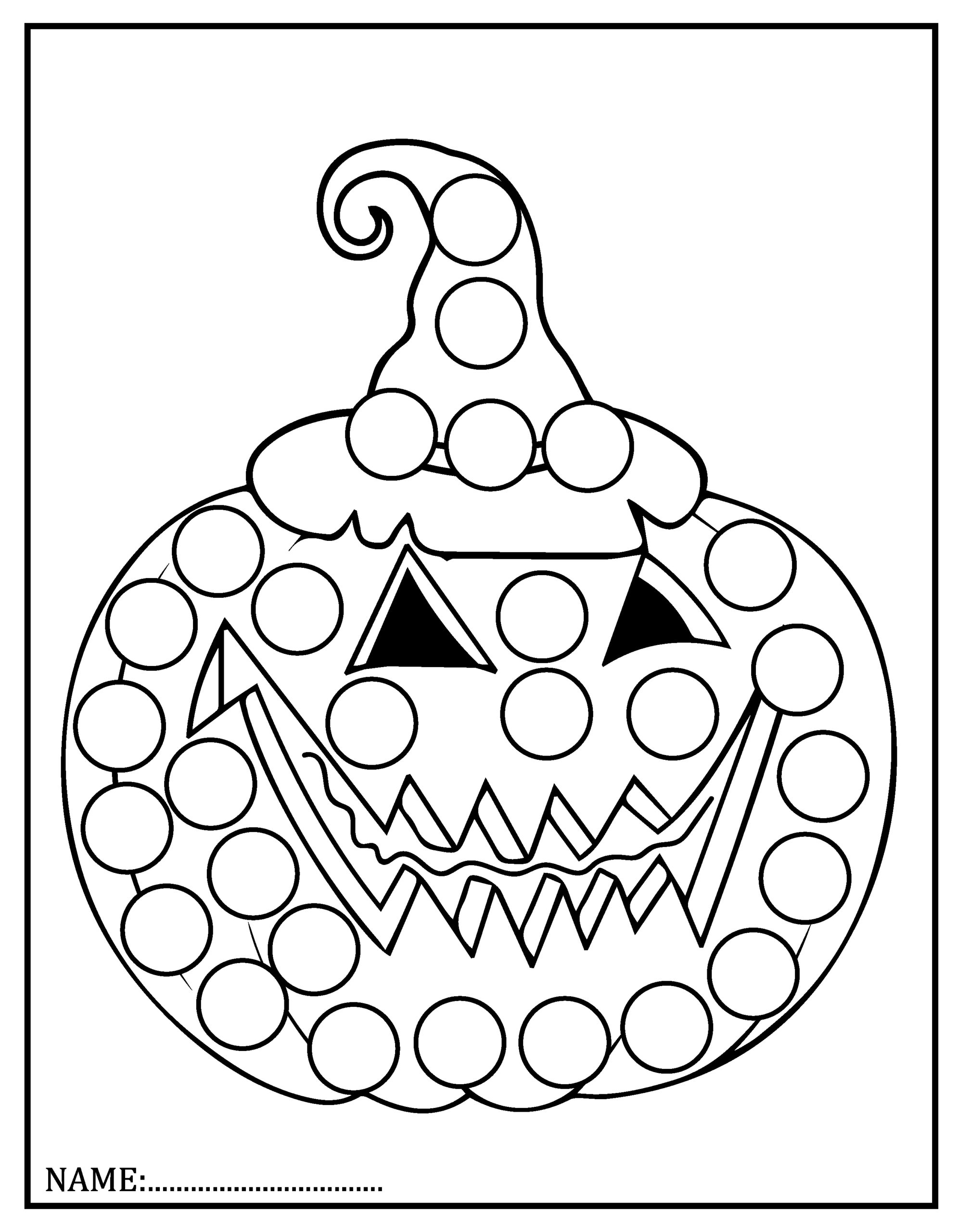 Dauber Coloring Pages