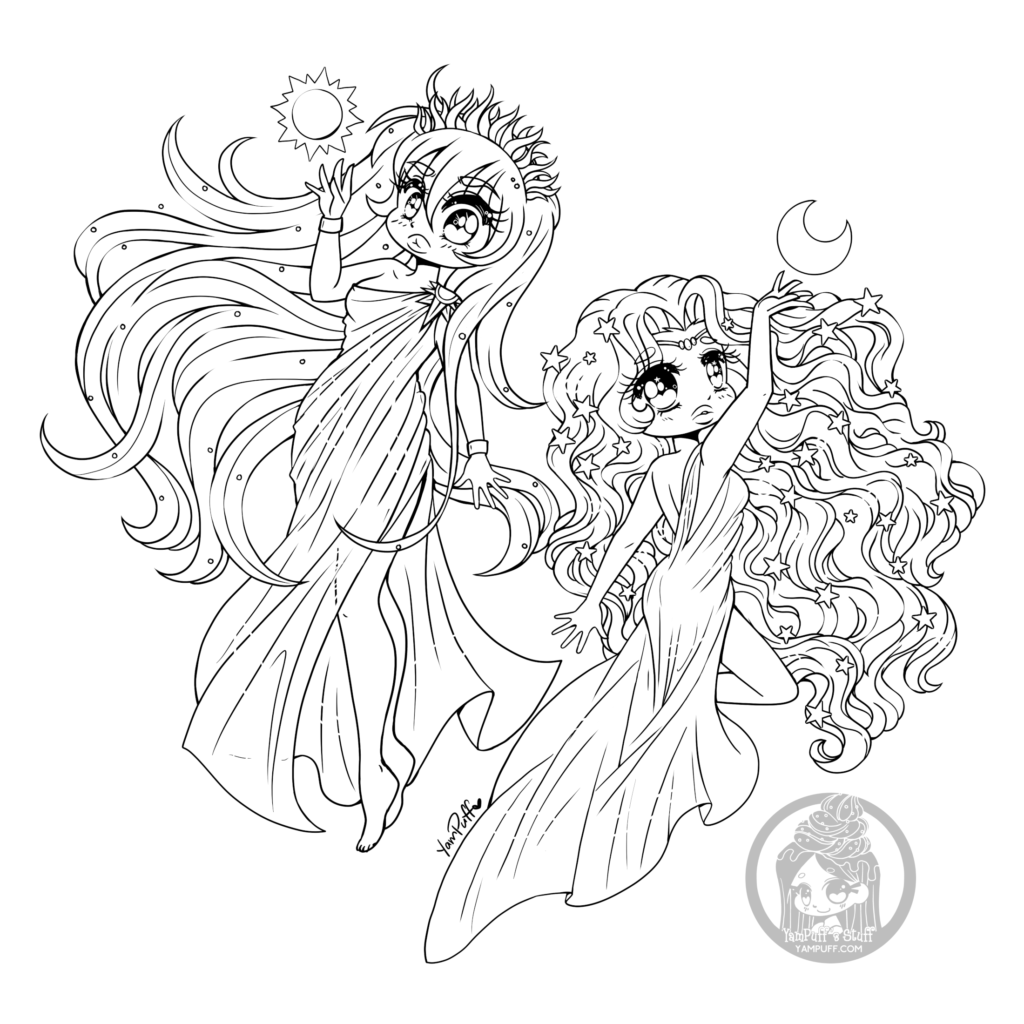 Coloring Pages Of Yampuff