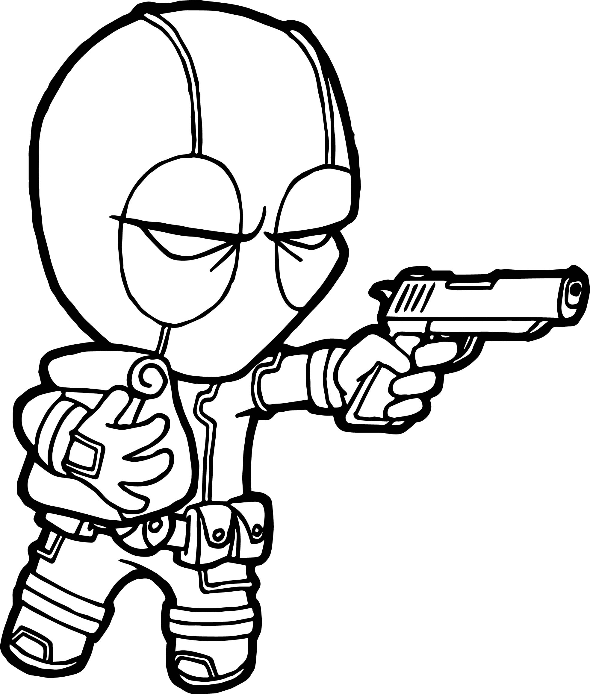 Deadpool Coloring Pages Free Download On ClipArtMag