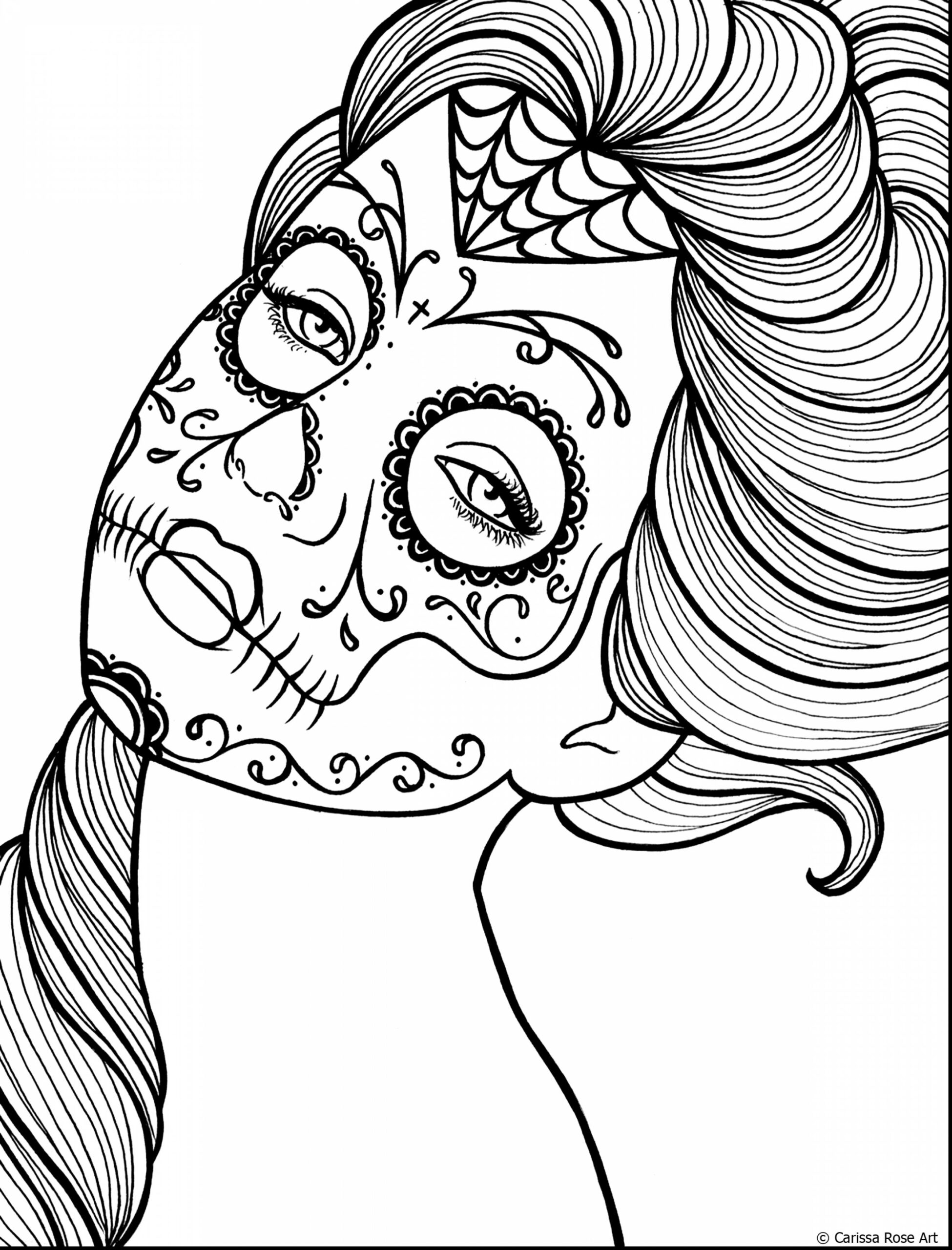 Lady Death Coloring Pages