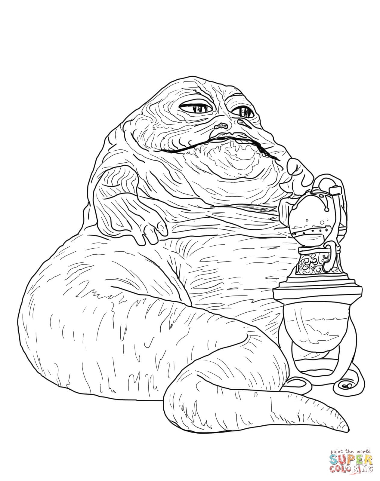 Death Star Coloring Page